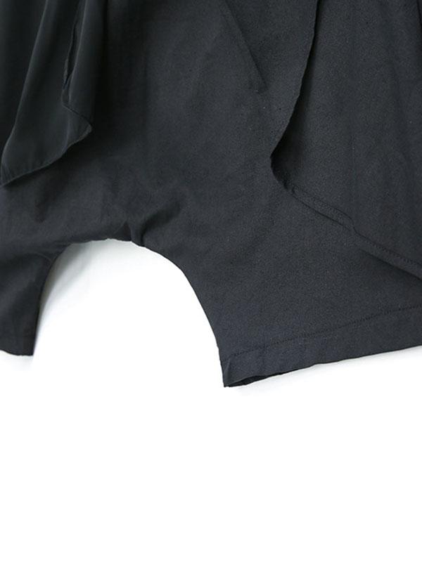 Harem Pants Loose Pleated Solid Color Ninth Pants Product Image