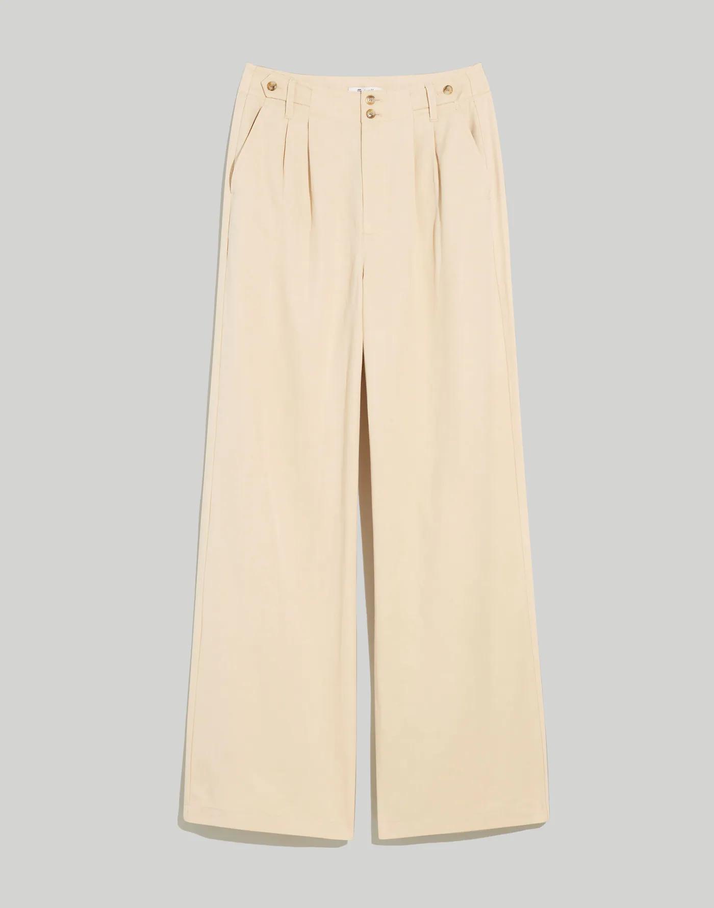 The Petite Harlow Wide-Leg Pant Product Image