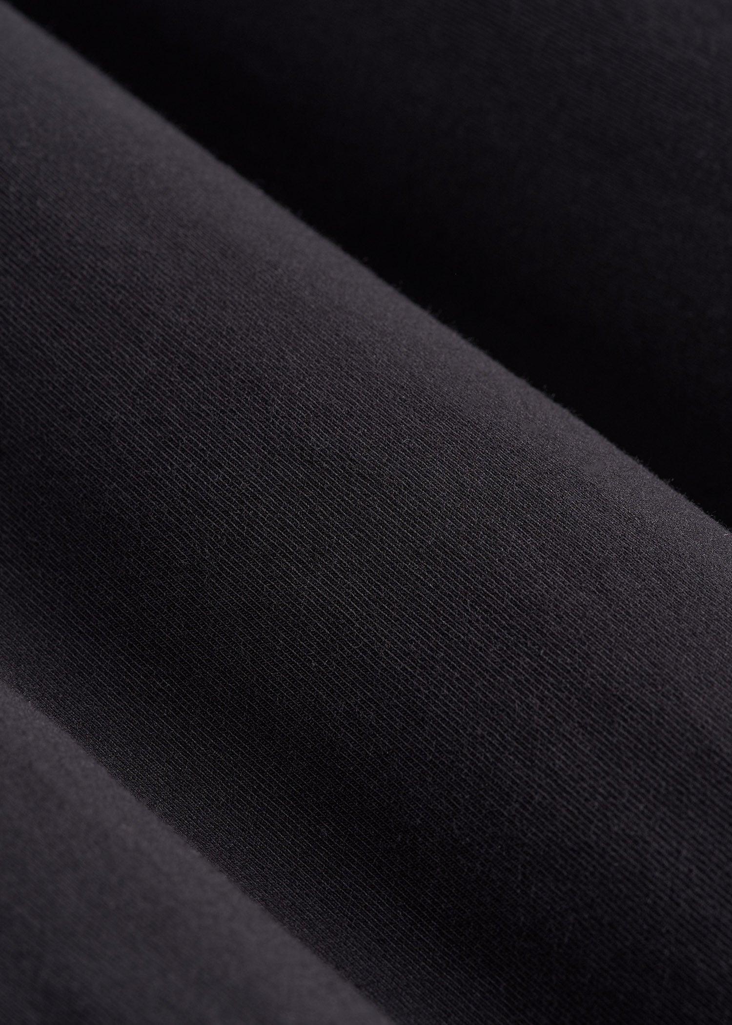 Cotton Leggings for Tall Women in Black Female Product Image