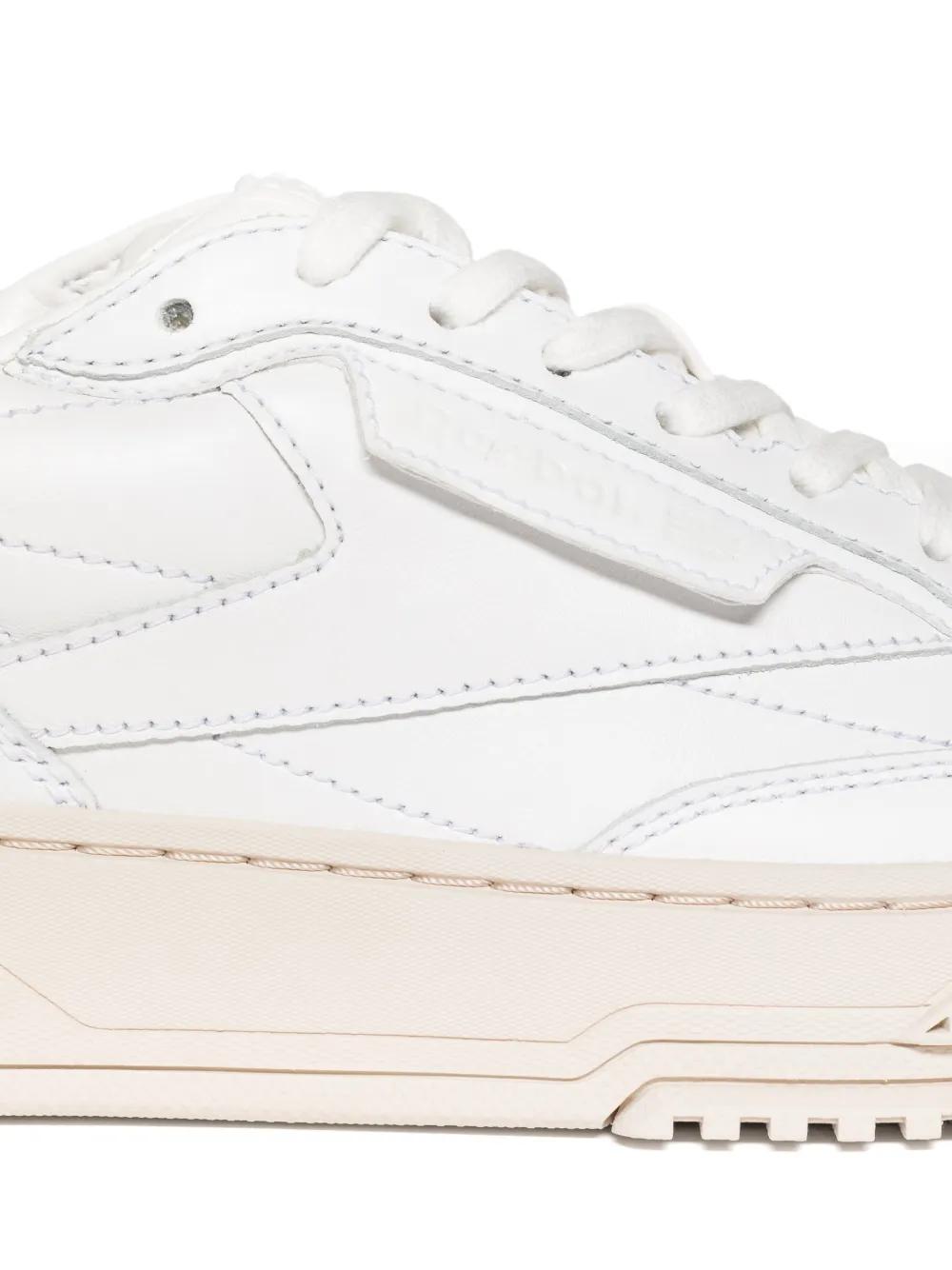 Club C Ltd "White" leather sneakers Product Image