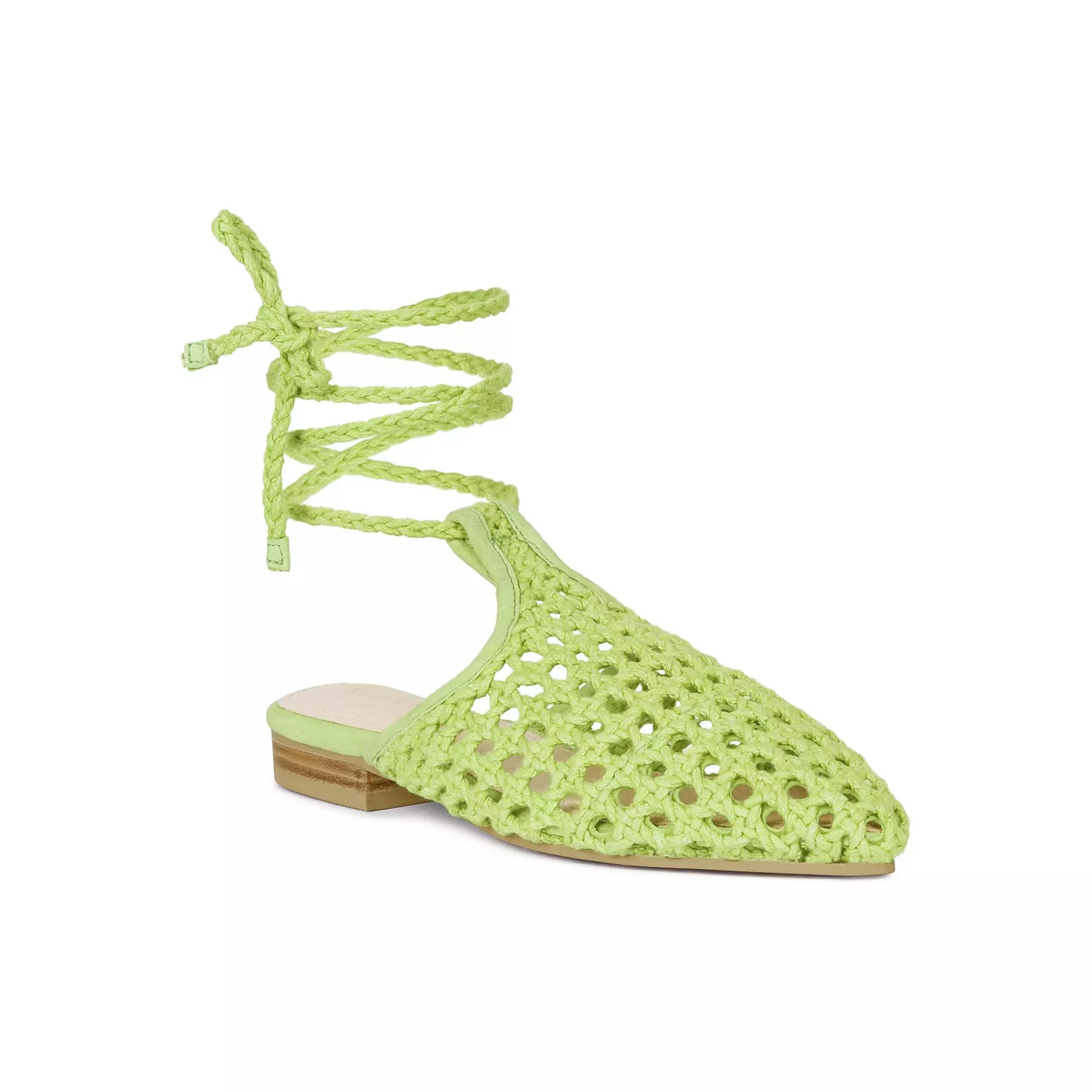 Womens Rag & Co Tutsi Women's Tie-Up Mules,  Product Image