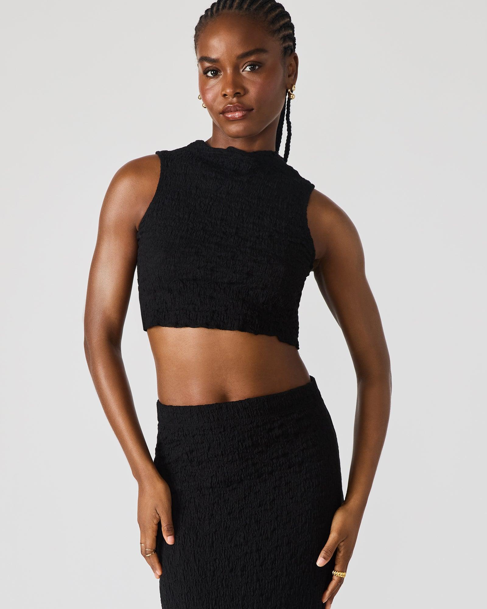 SEASIDE MAXI SKIRT SET BLACK Female Product Image