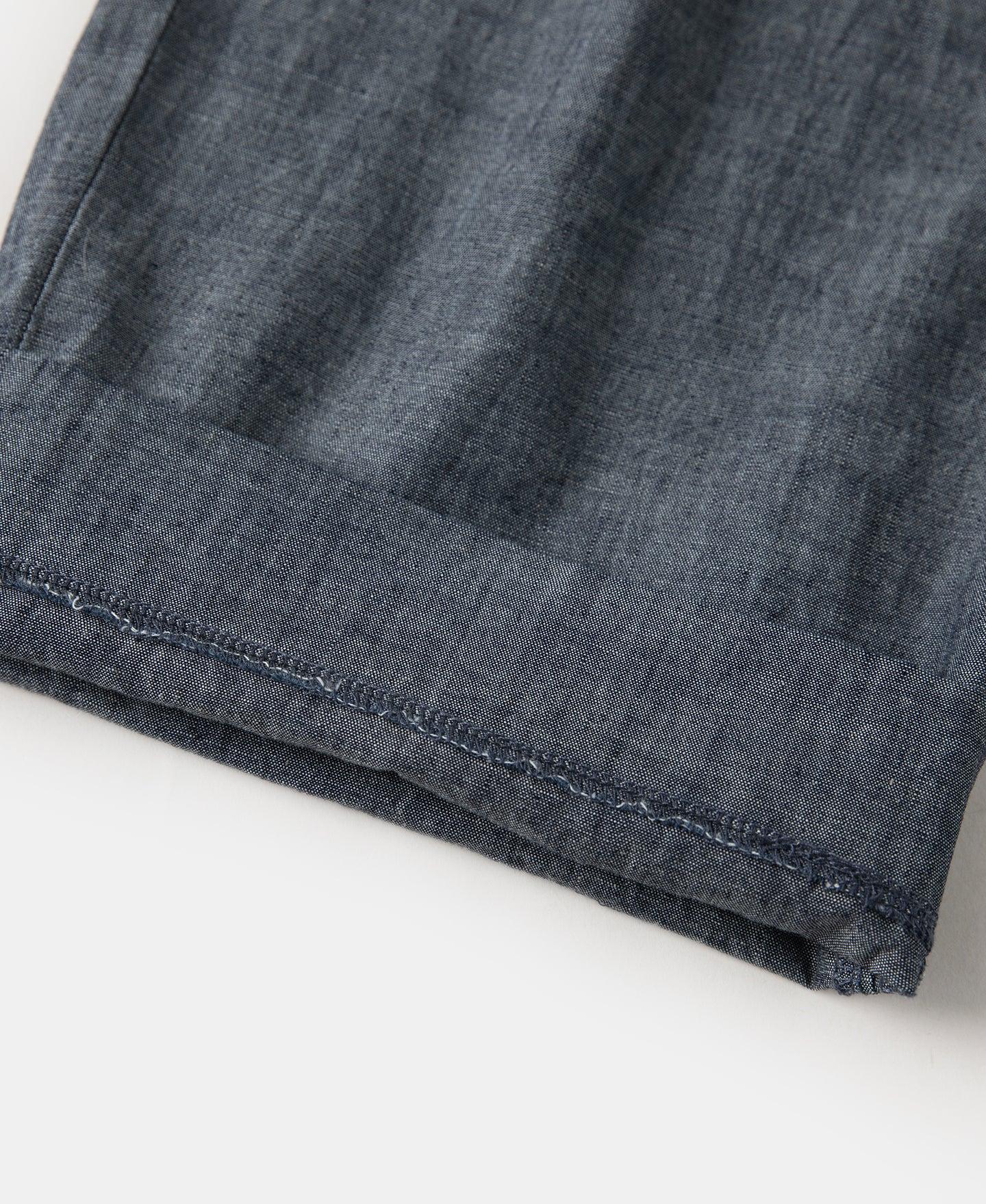 1930s Double-Pleated Chambray Pants Product Image