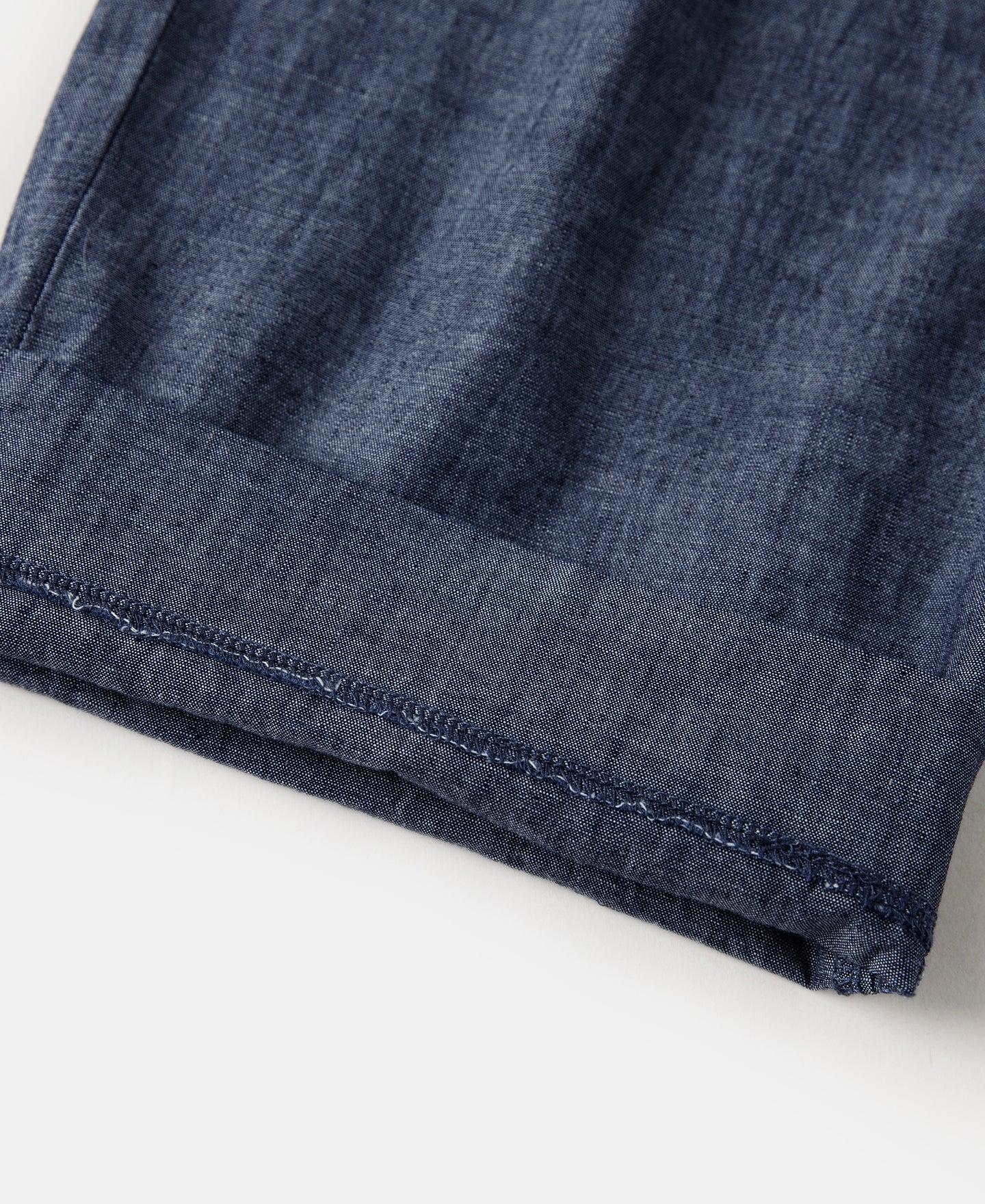 1930s Double-Pleated Chambray Pants Product Image