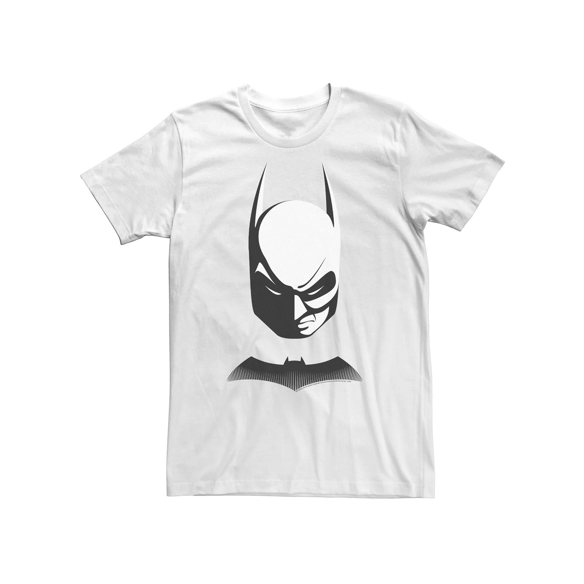 Big & Tall DC FanDome Batman Minimalist Logo Tee, Men's, Size: XL Tall, White Product Image