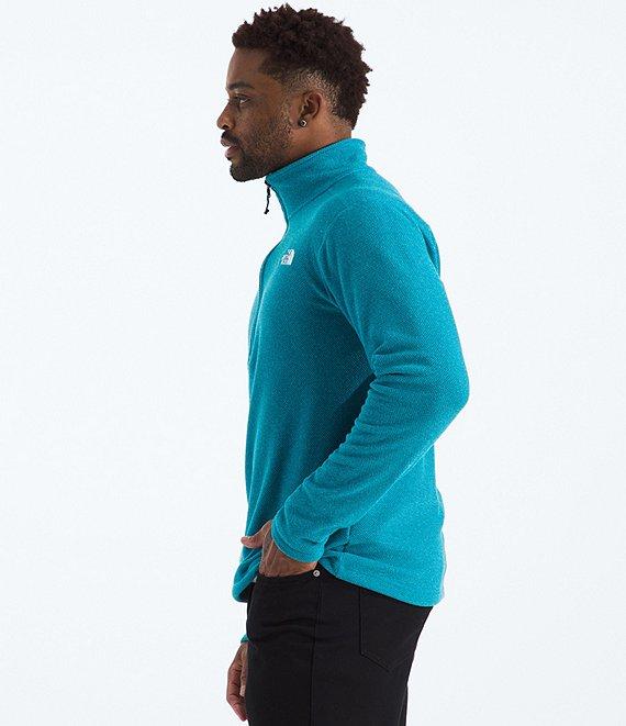 The North Face Textured Cap Rock Long Sleeve 1/4 Zip Pullover Product Image