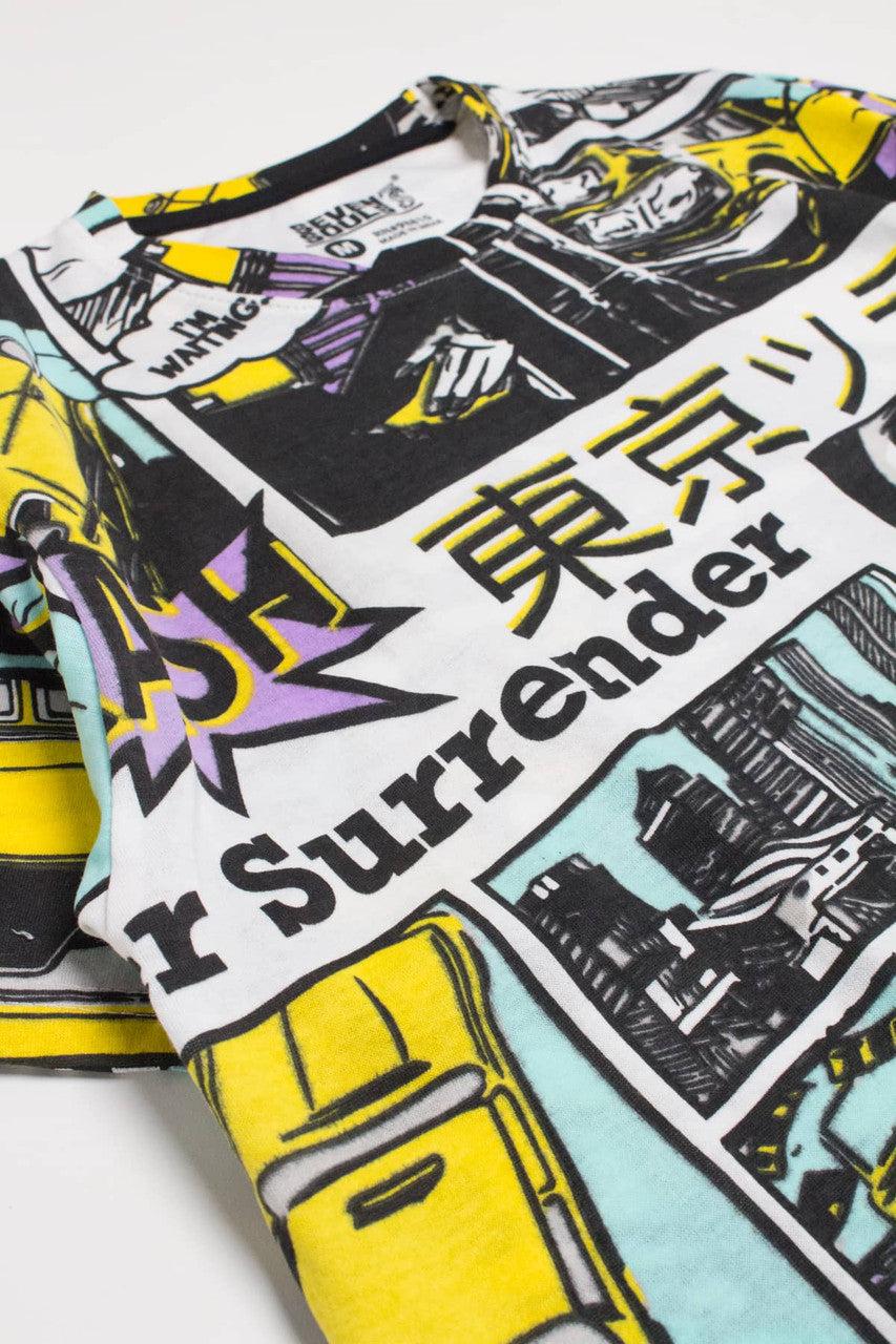 City Comic Strip T-Shirt Product Image