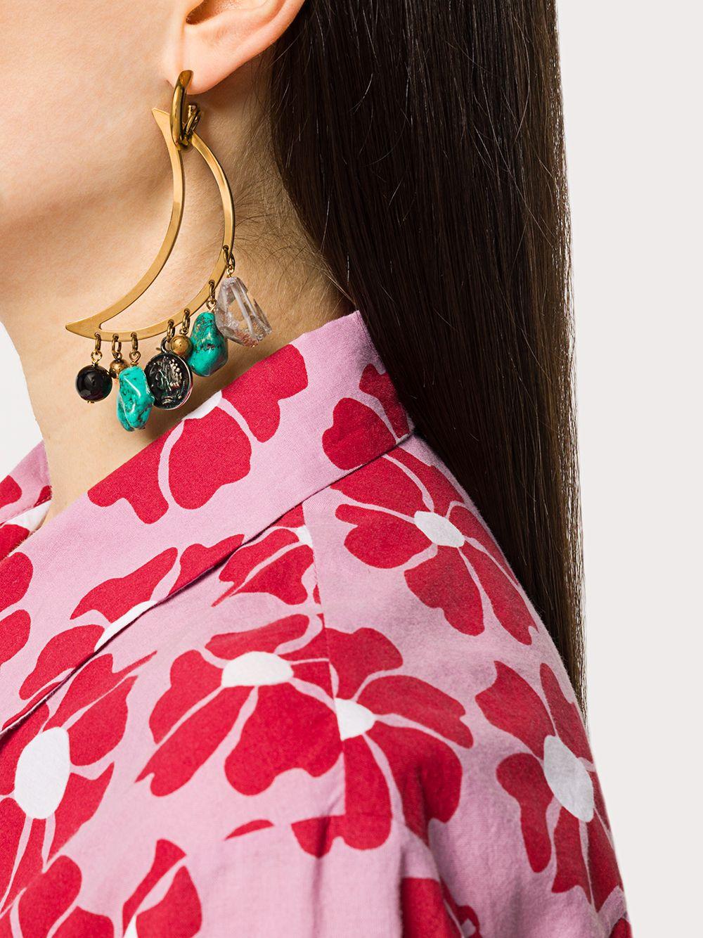 Luna pendant earrings Product Image