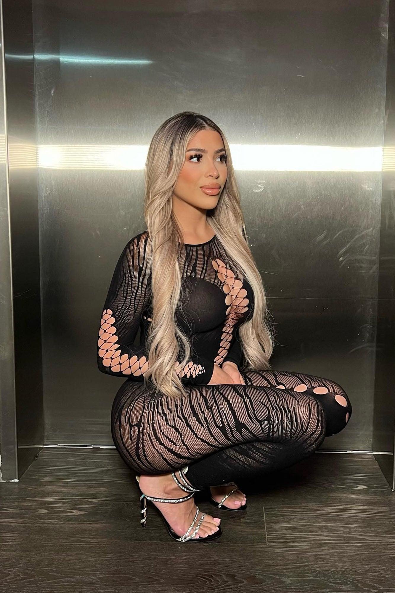 Always Nice Seamless Jumpsuit - Black Product Image