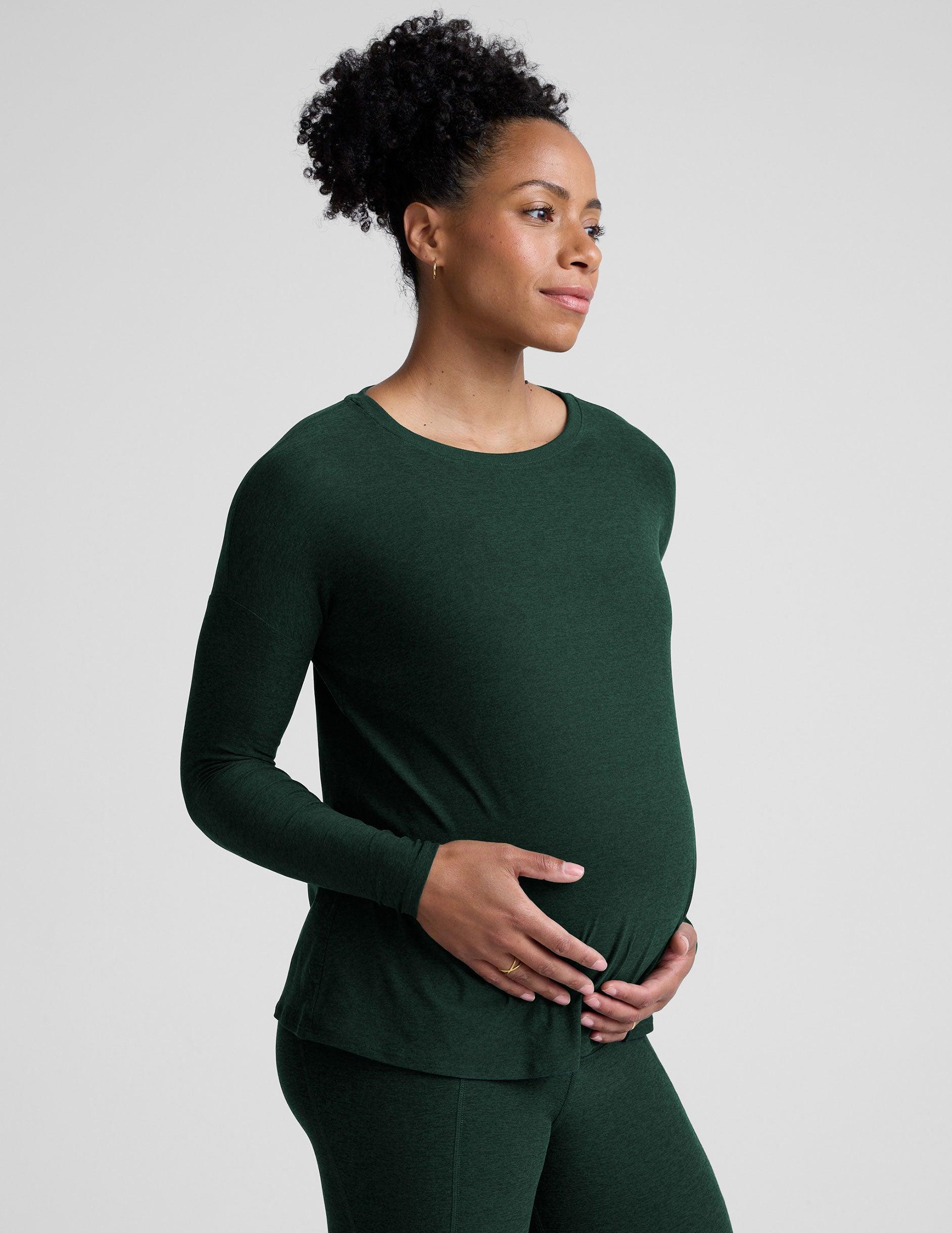 Featherweight Feels Like Home Long Sleeve Maternity Top Product Image