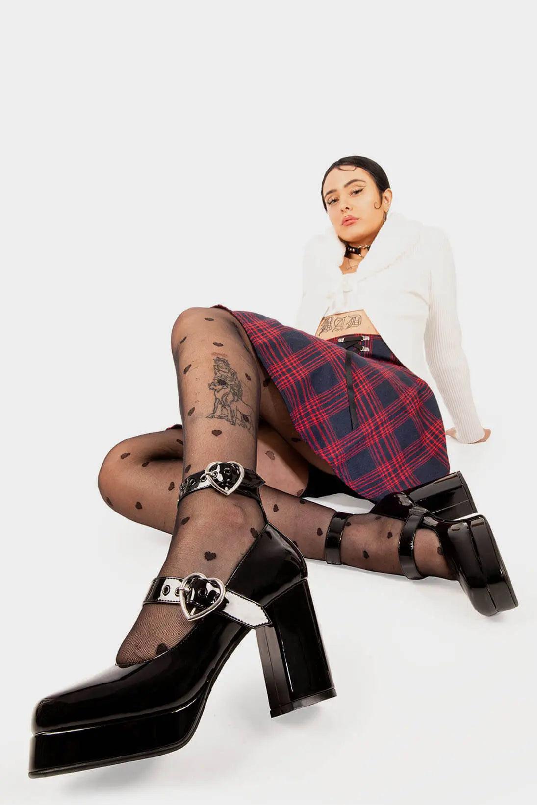 Chrome Heart Platform Heels Product Image