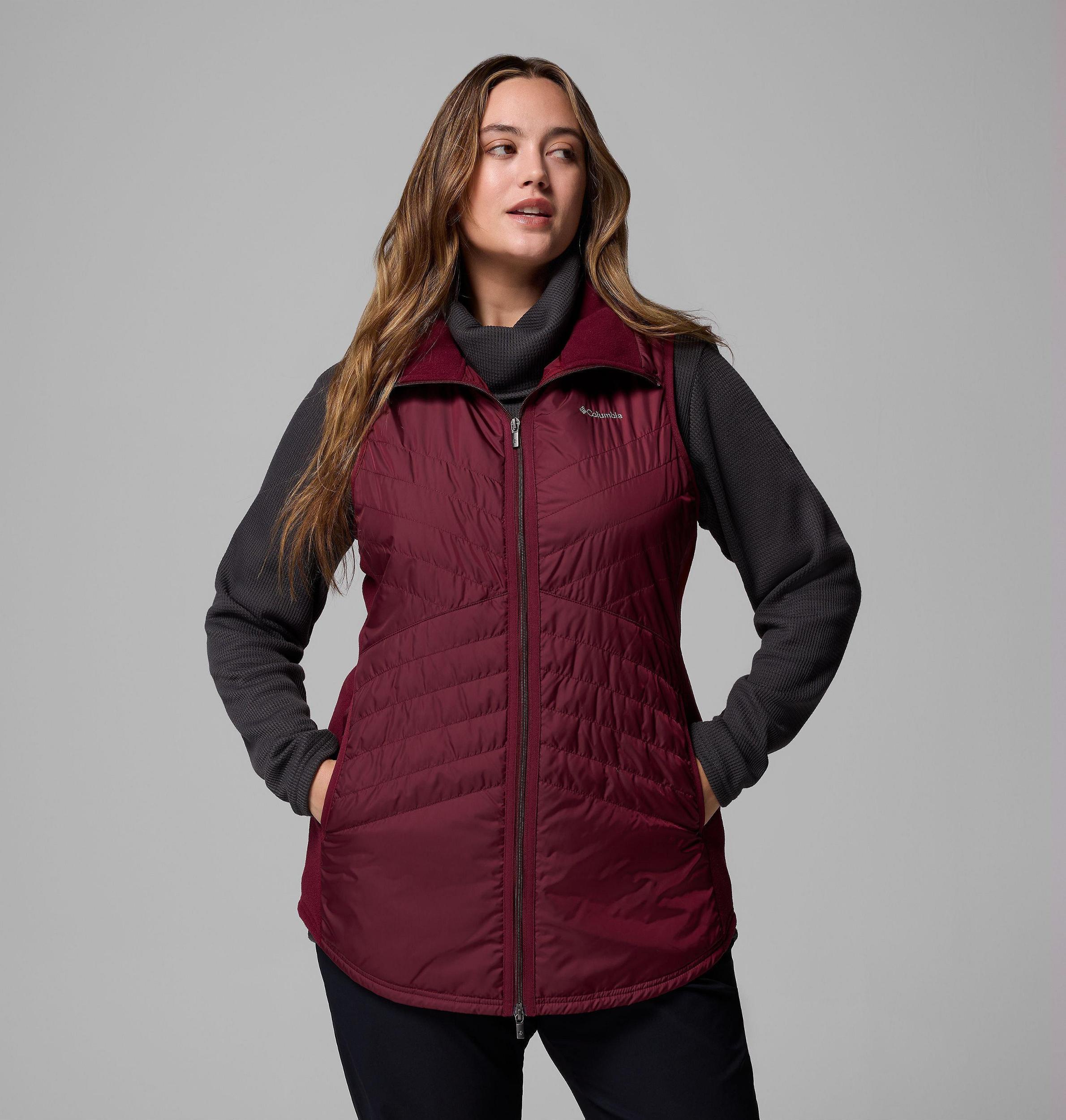 Columbia Women's Mix It Around Long Vest II - Plus Size- Product Image