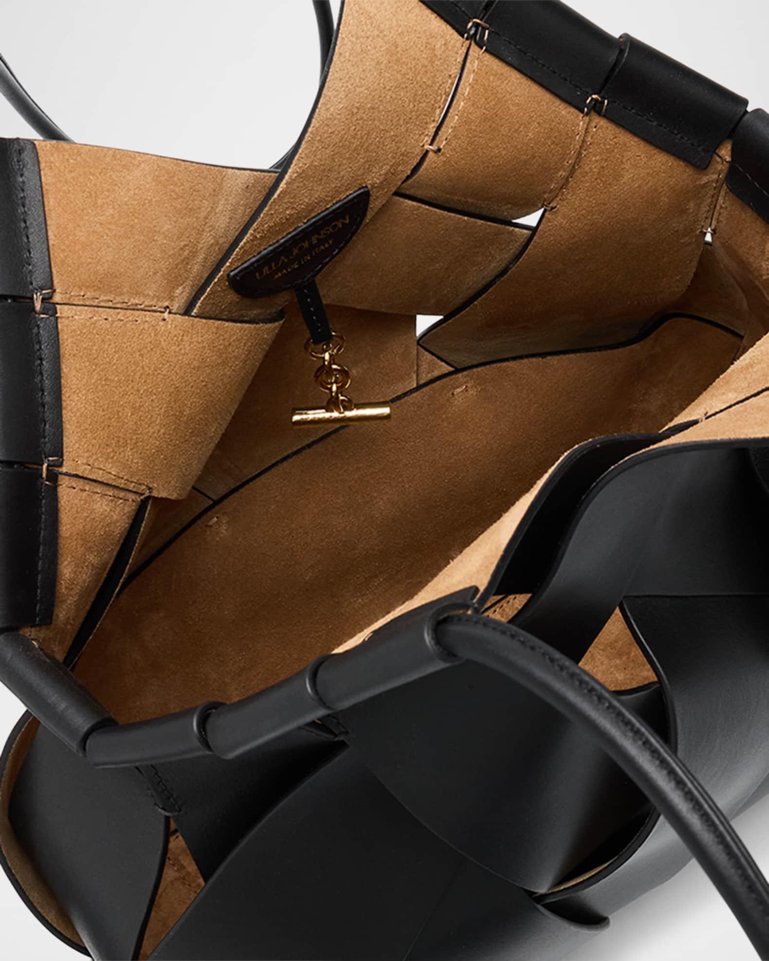 Charlotte Woven Leather Tote Bag Product Image