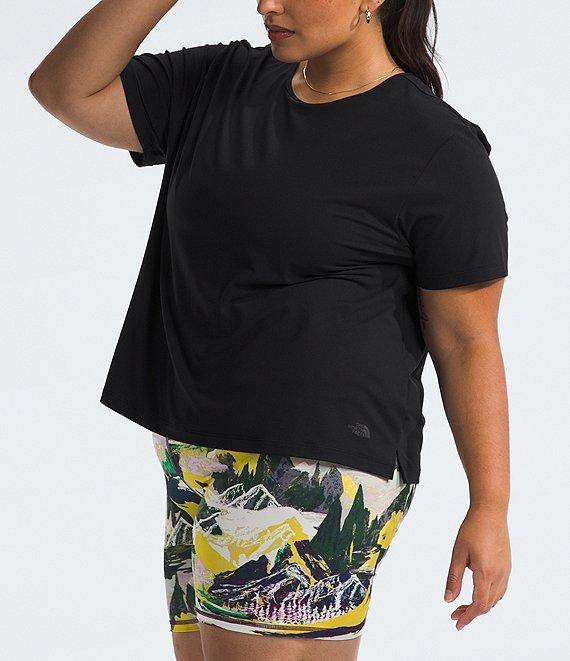 The North Face Plus Size Dune Sky Short Sleeve Tee Shirt Product Image