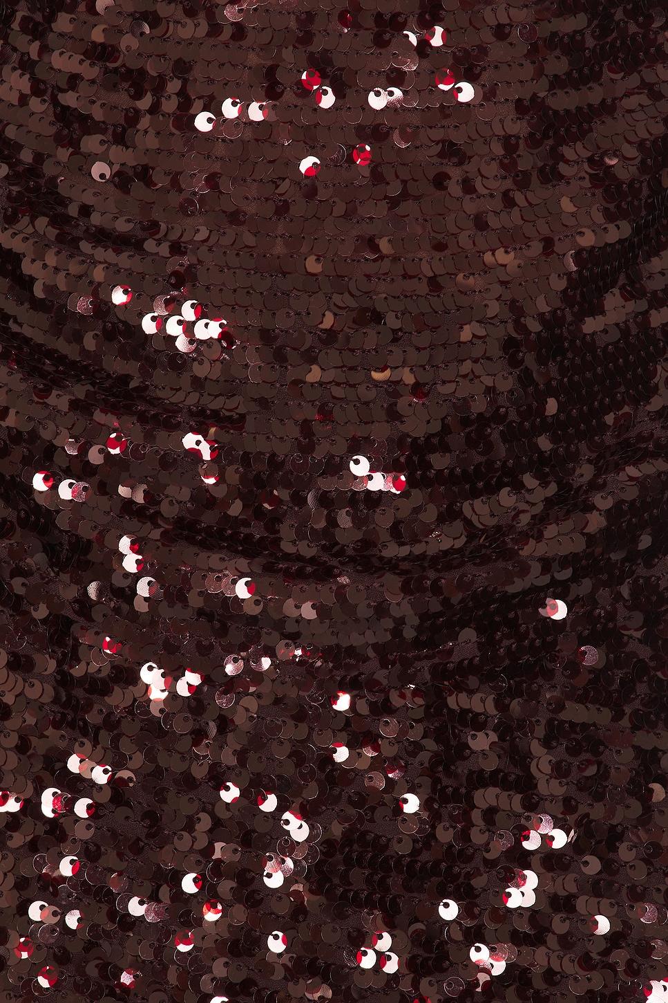 Sequin Cowl Neck Top Lapointe Product Image