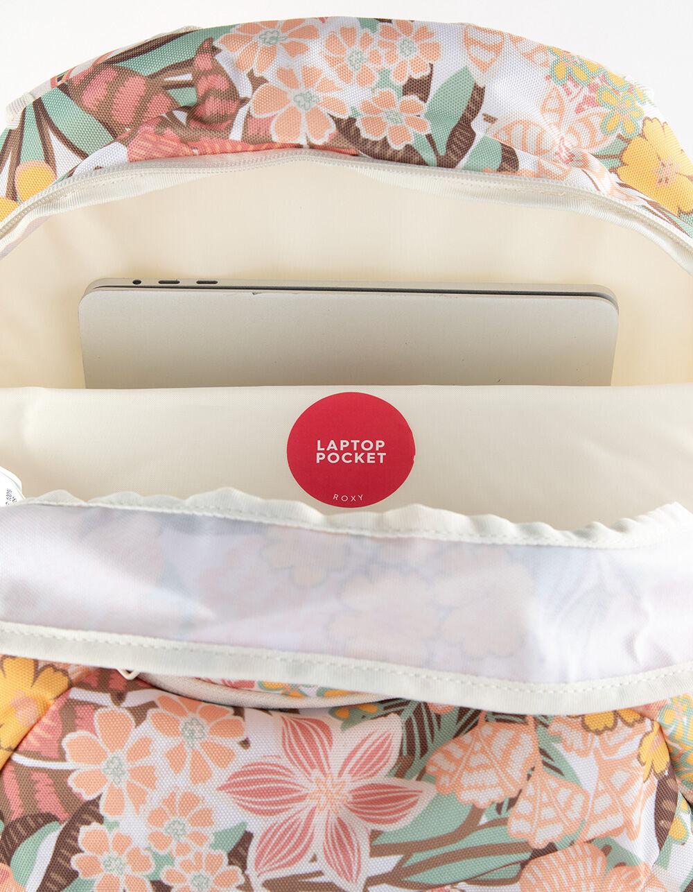 ROXY Shadow Swell Womens Medium Backpack - WHITE COMBO Product Image