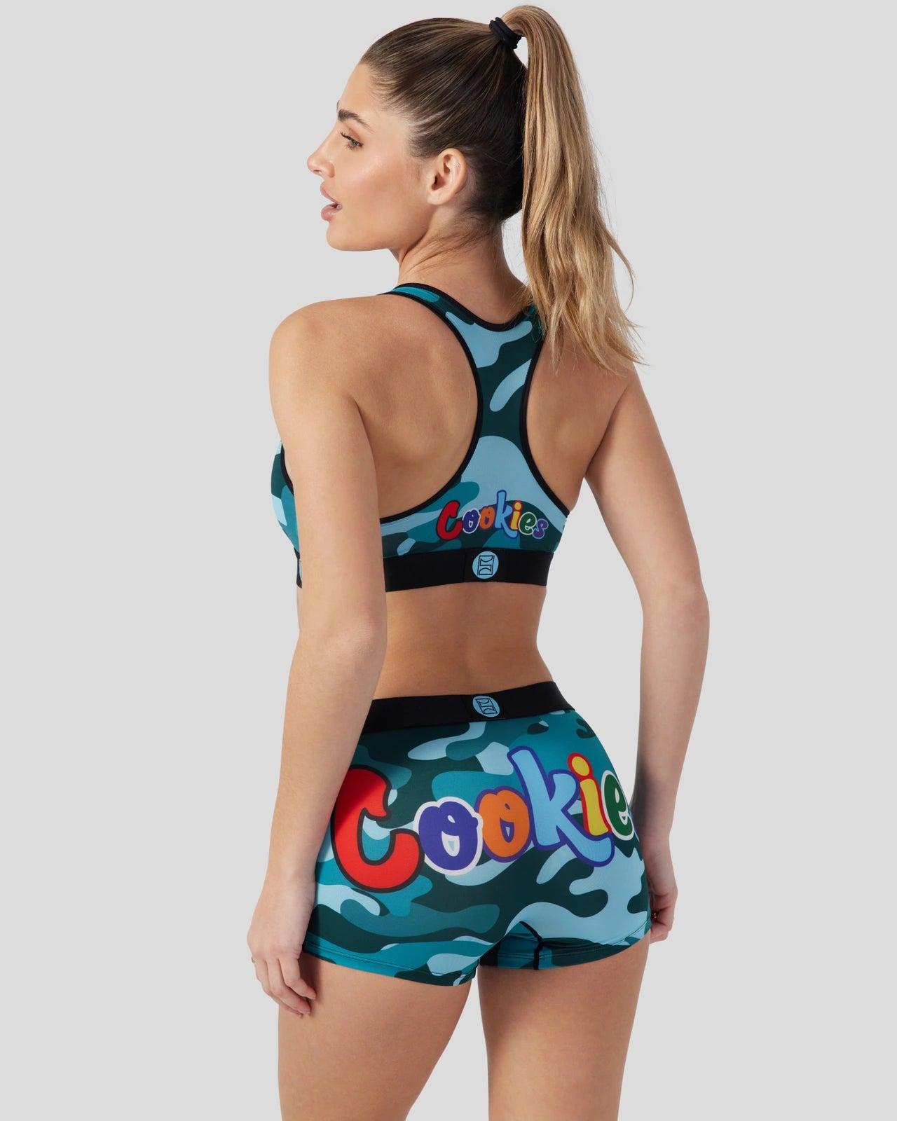 Cookies - Blue Camo Female Product Image