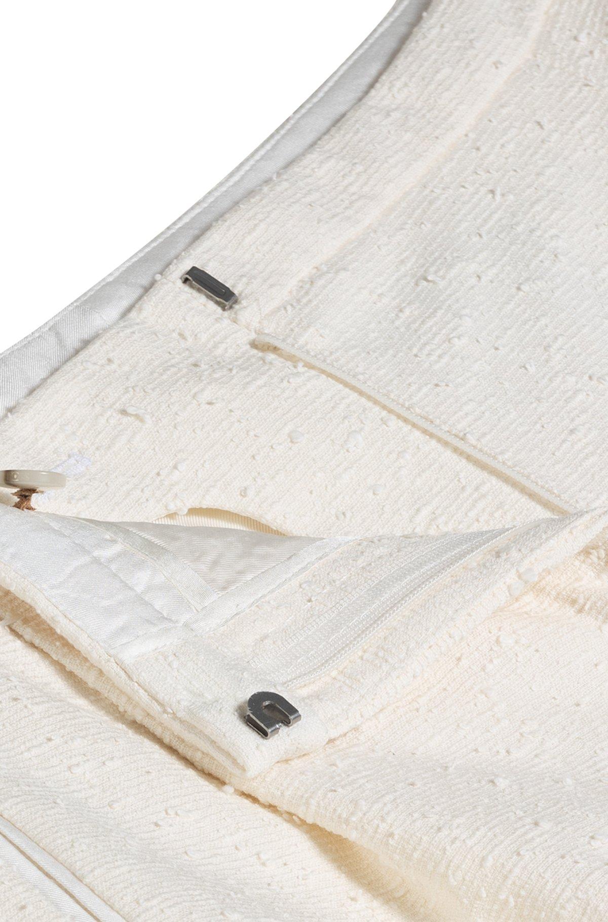 Relaxed-fit shorts in Italian bouclé Product Image