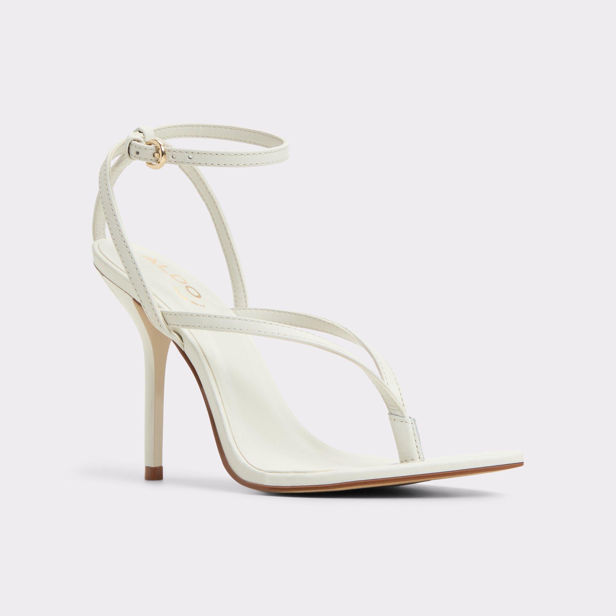 ALDO Abyfindley - Women's Strappy Sandal Sandals - White, Size 10 Product Image