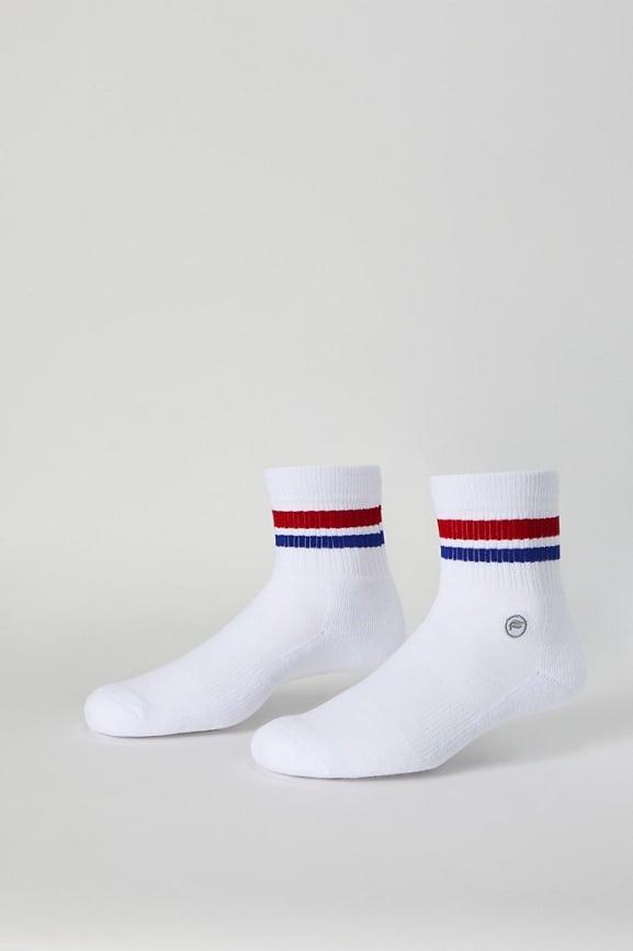 The Everyday Quarter Crew Sock Product Image