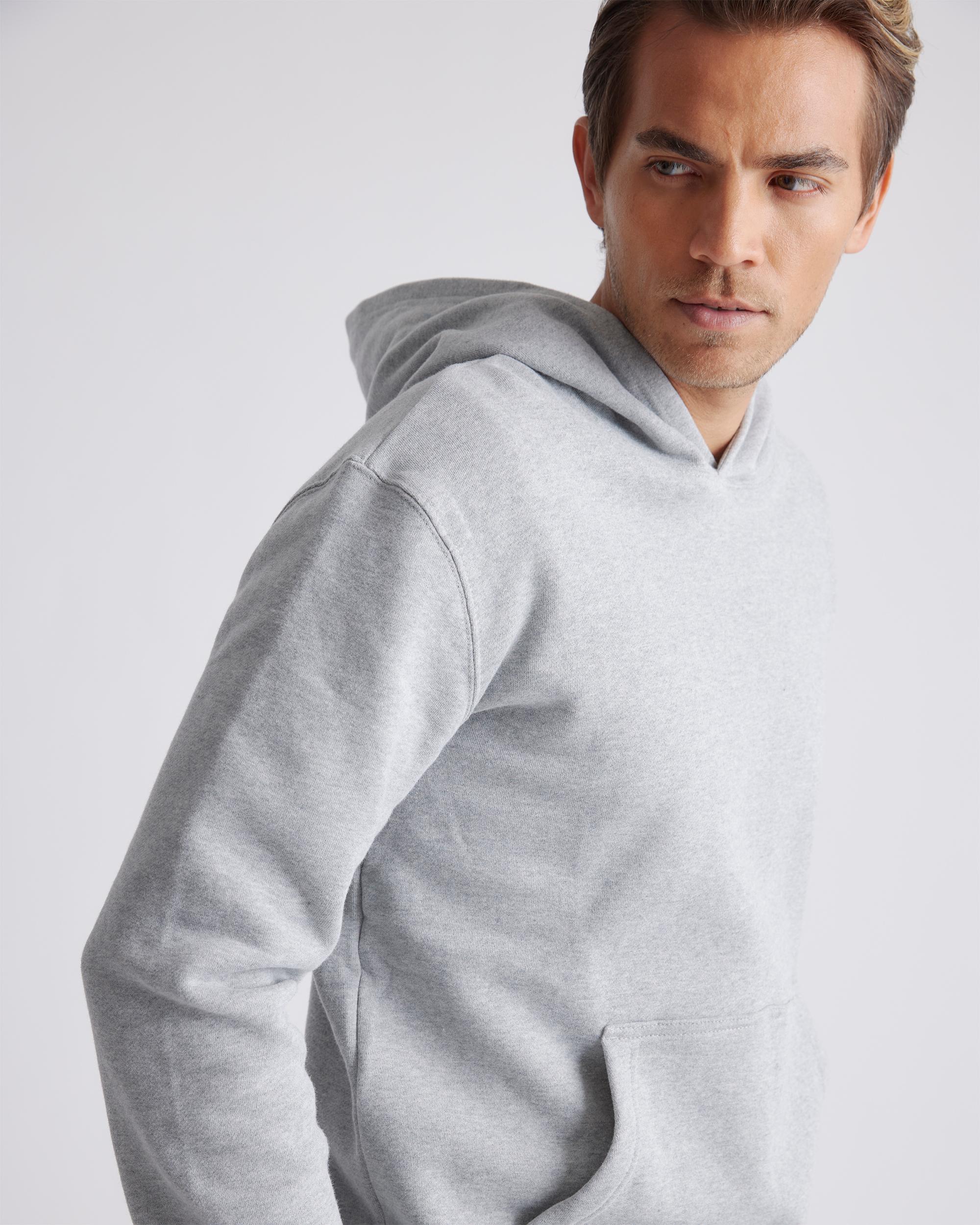 Quince | Men's Organic Heavyweight Fleece Hoodie Organic Cotton Product Image