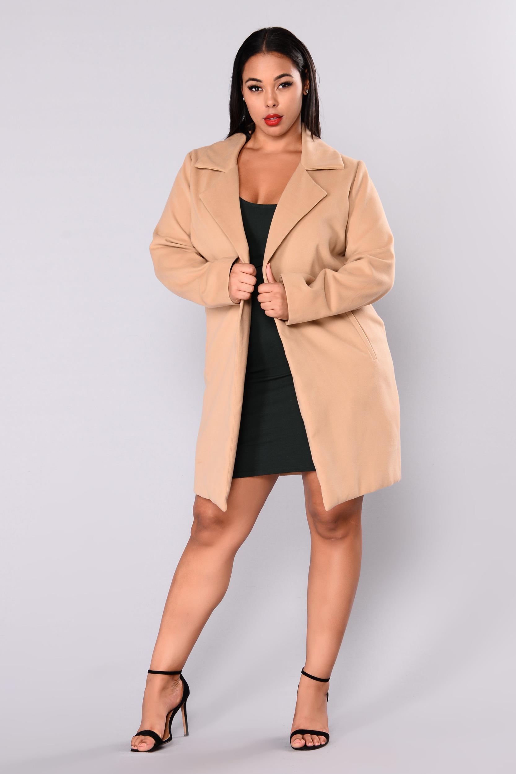 Upper East Side Coat - Camel Product Image
