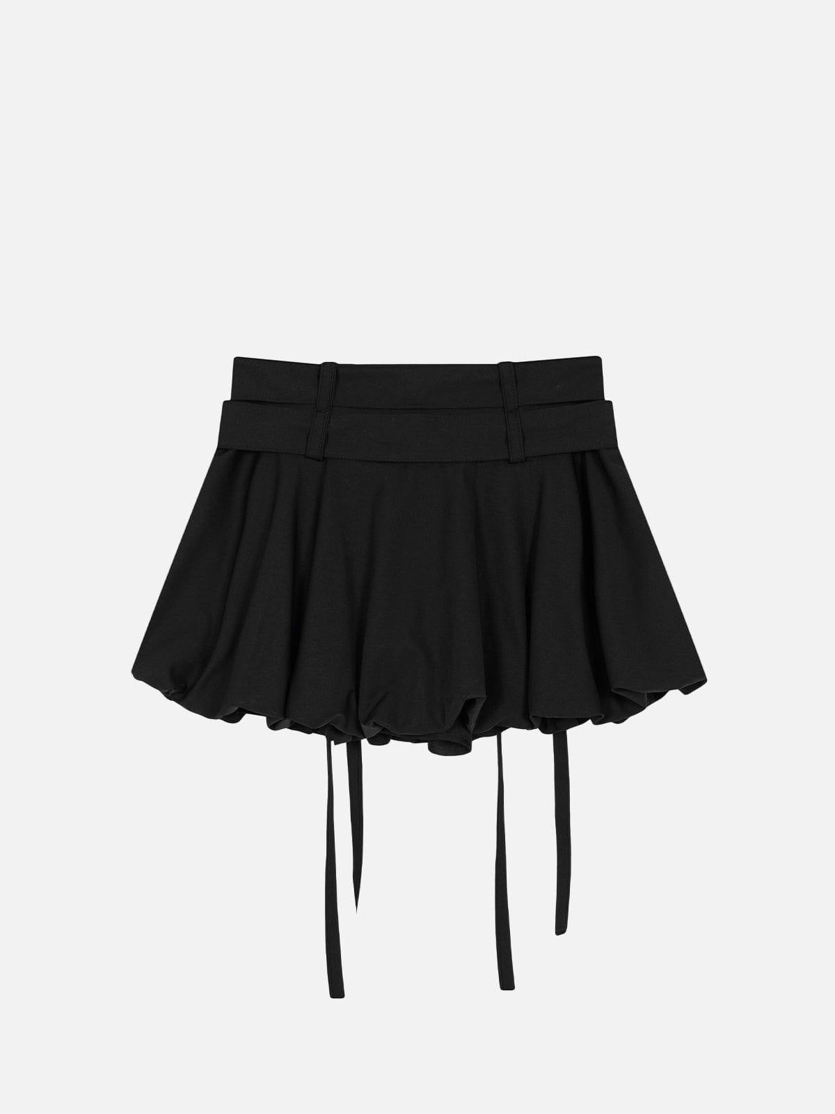 Aelfric Eden Double Waist Drawstring Skirt Female Product Image