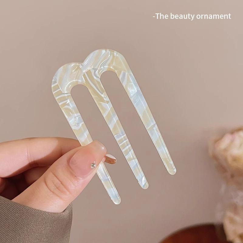 Patterned Hair Fork Product Image