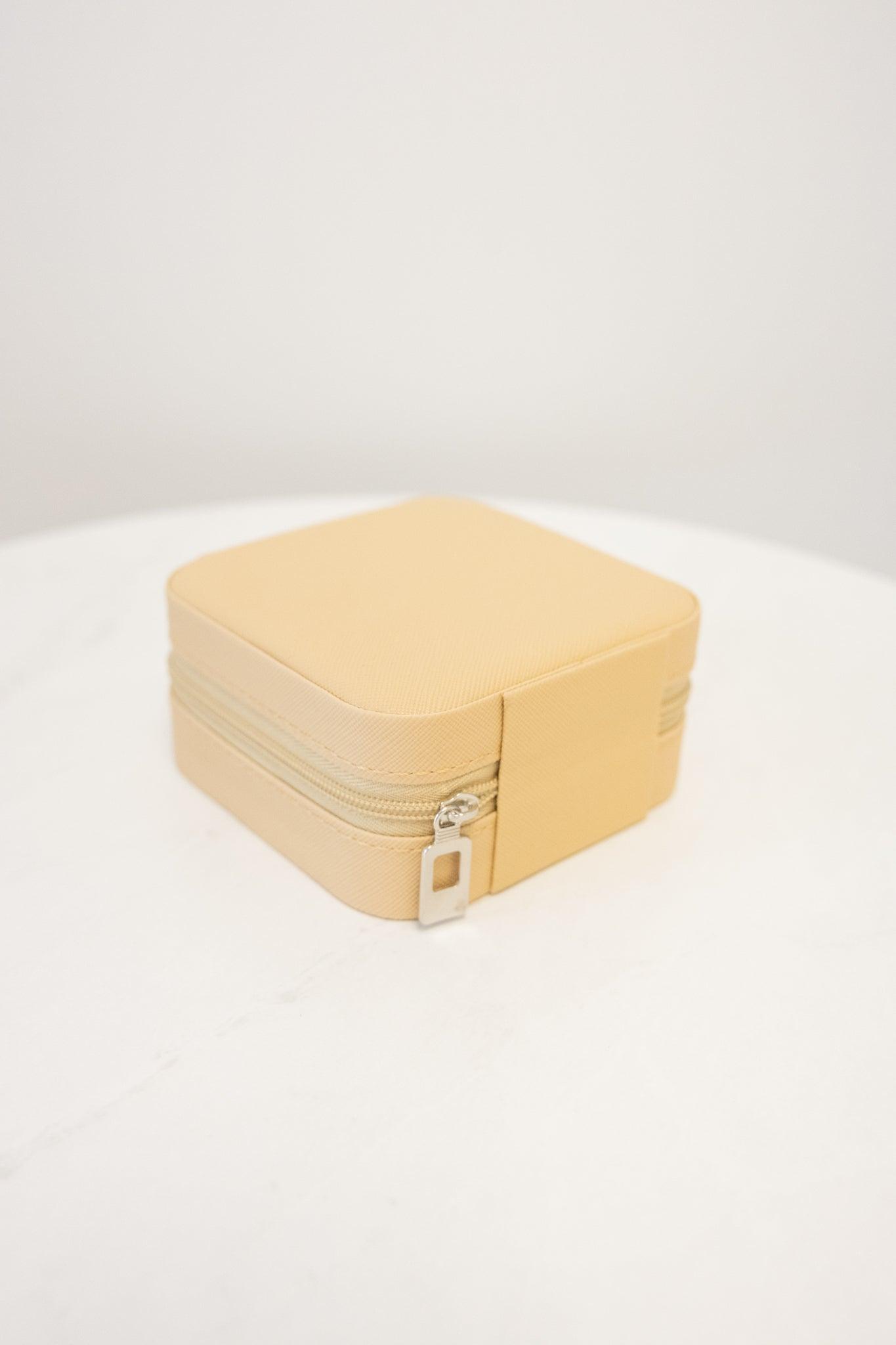 All Together Now Taupe Brown Travel Jewelry Case Female Product Image