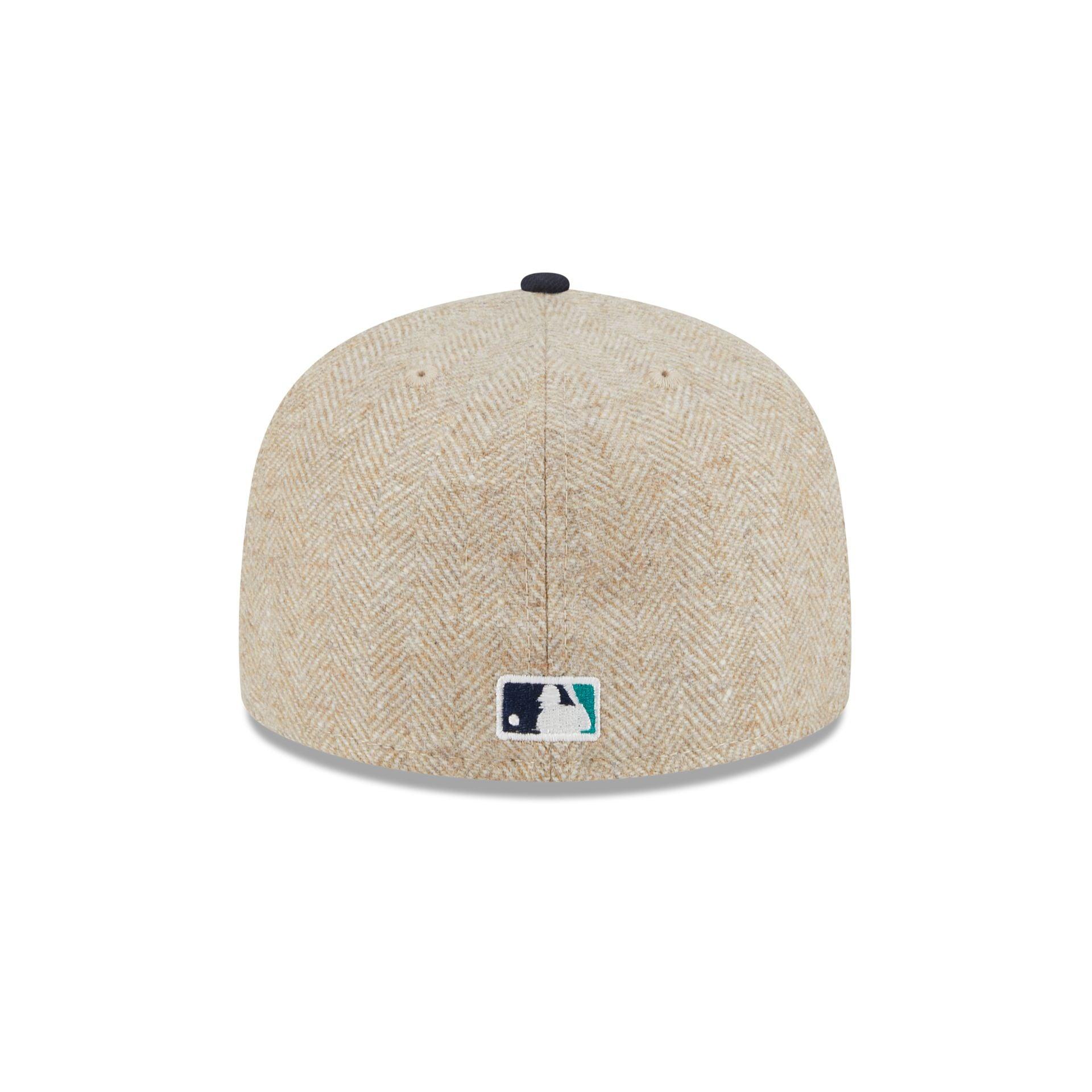 Seattle Mariners Herringbone Moon 59FIFTY Fitted Hat Male Product Image