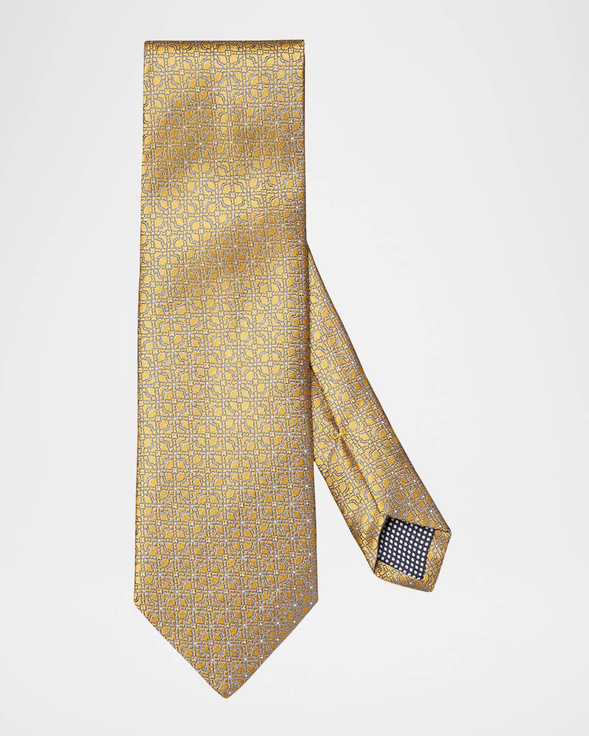 Mens Floral Silk Tie Product Image