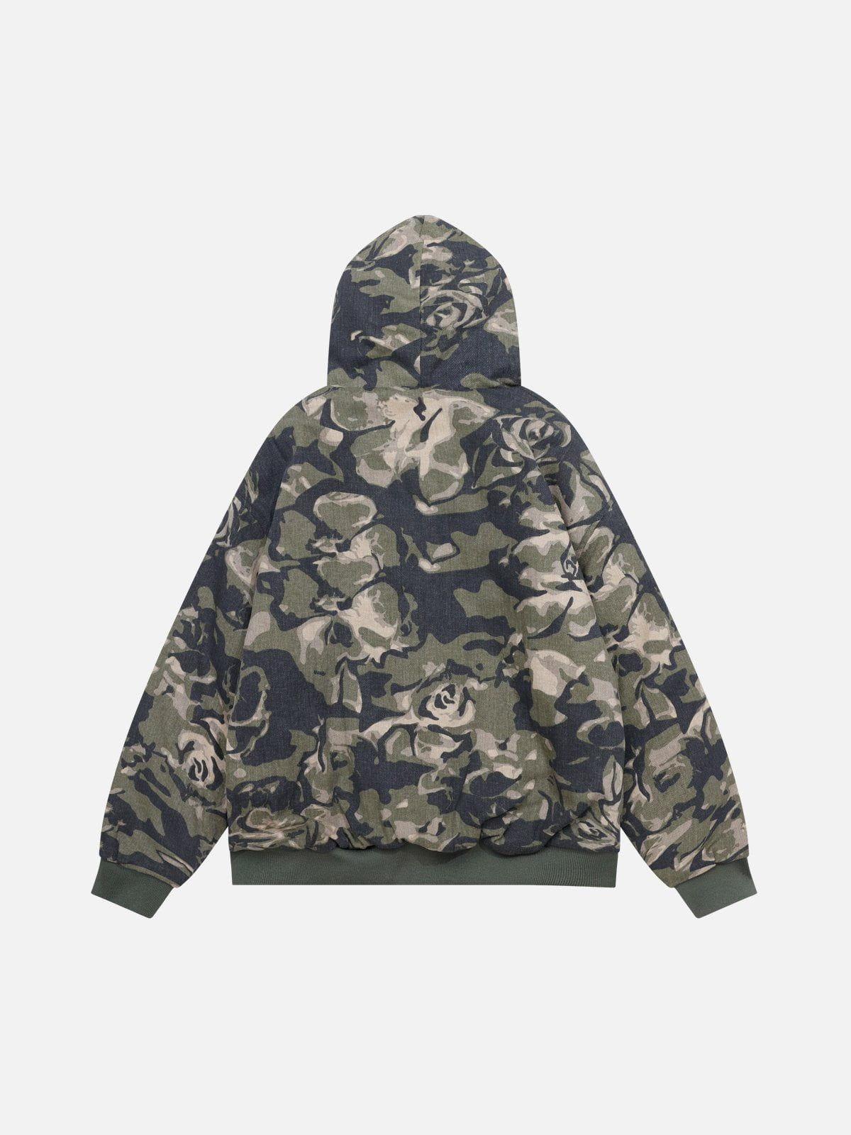 Aelfric Eden Camouflage Cropped Coat Product Image