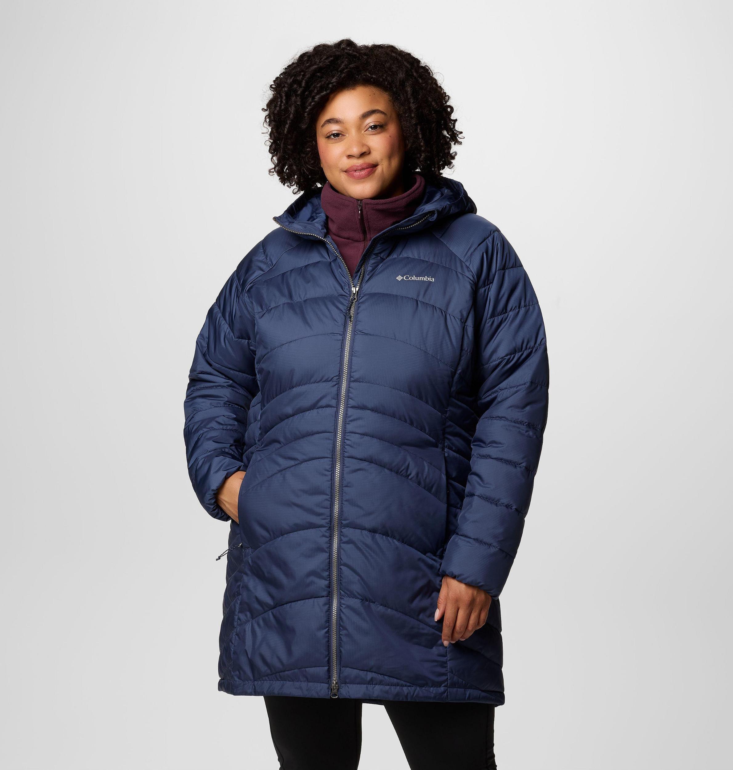 Columbia Womens Karis Gale II Long Jacket - Plus Size- Product Image