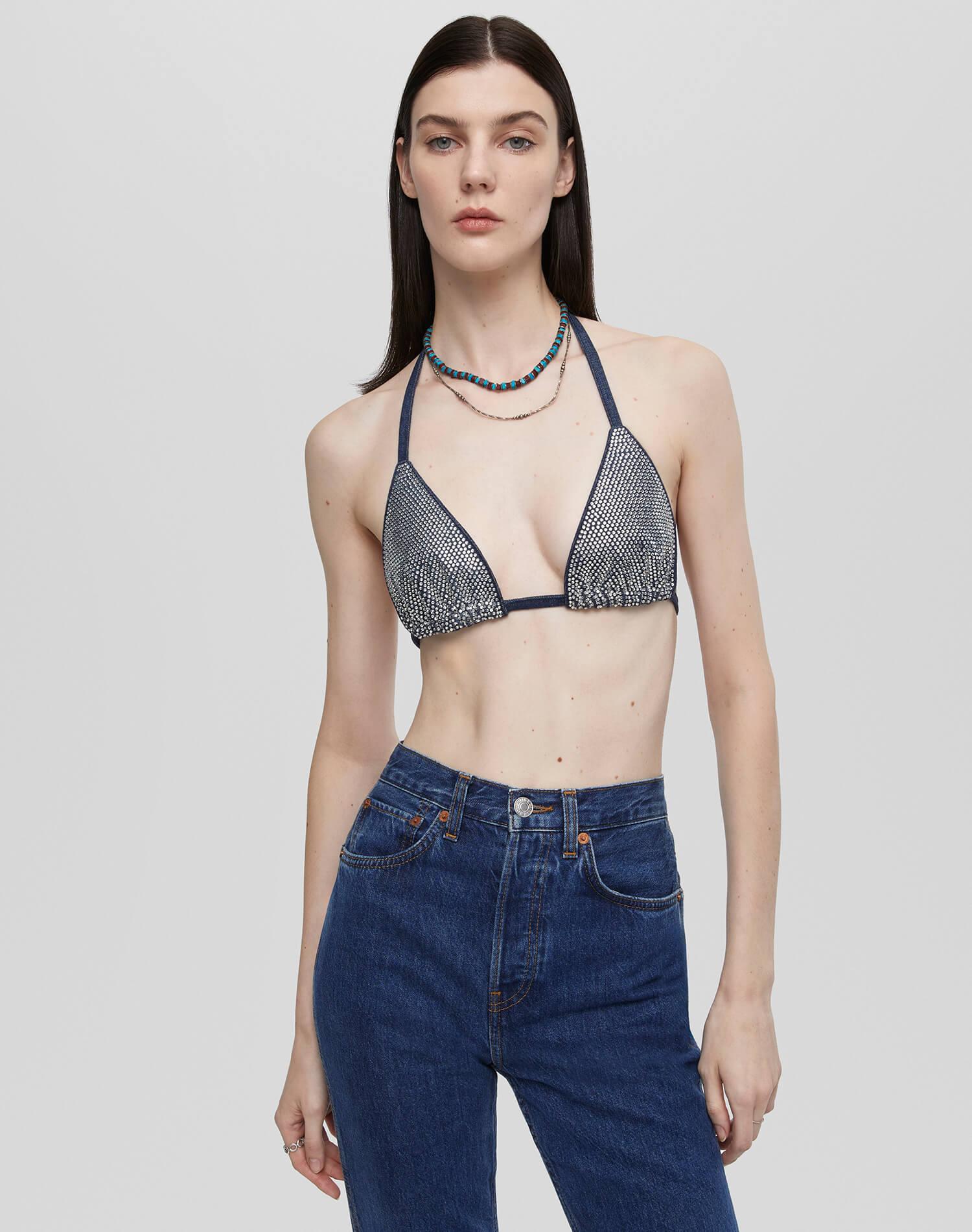 Upcycle Triangle Top - Diamond Product Image