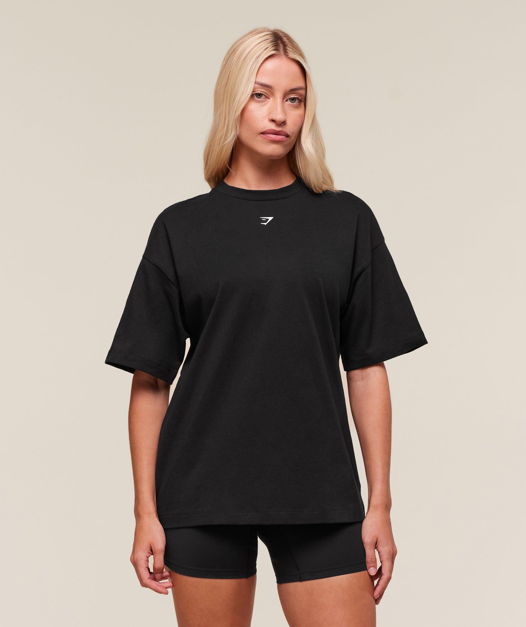 We Do Gym Graphic Oversized T-Shirt Product Image