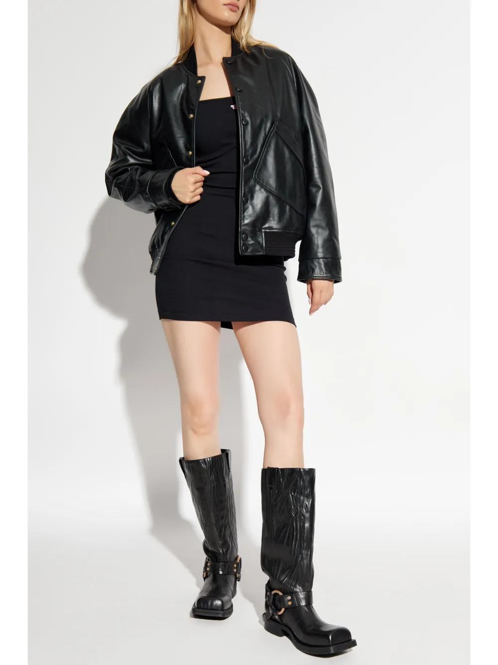 D-Hopy-D logo-appliqué mini dress Product Image