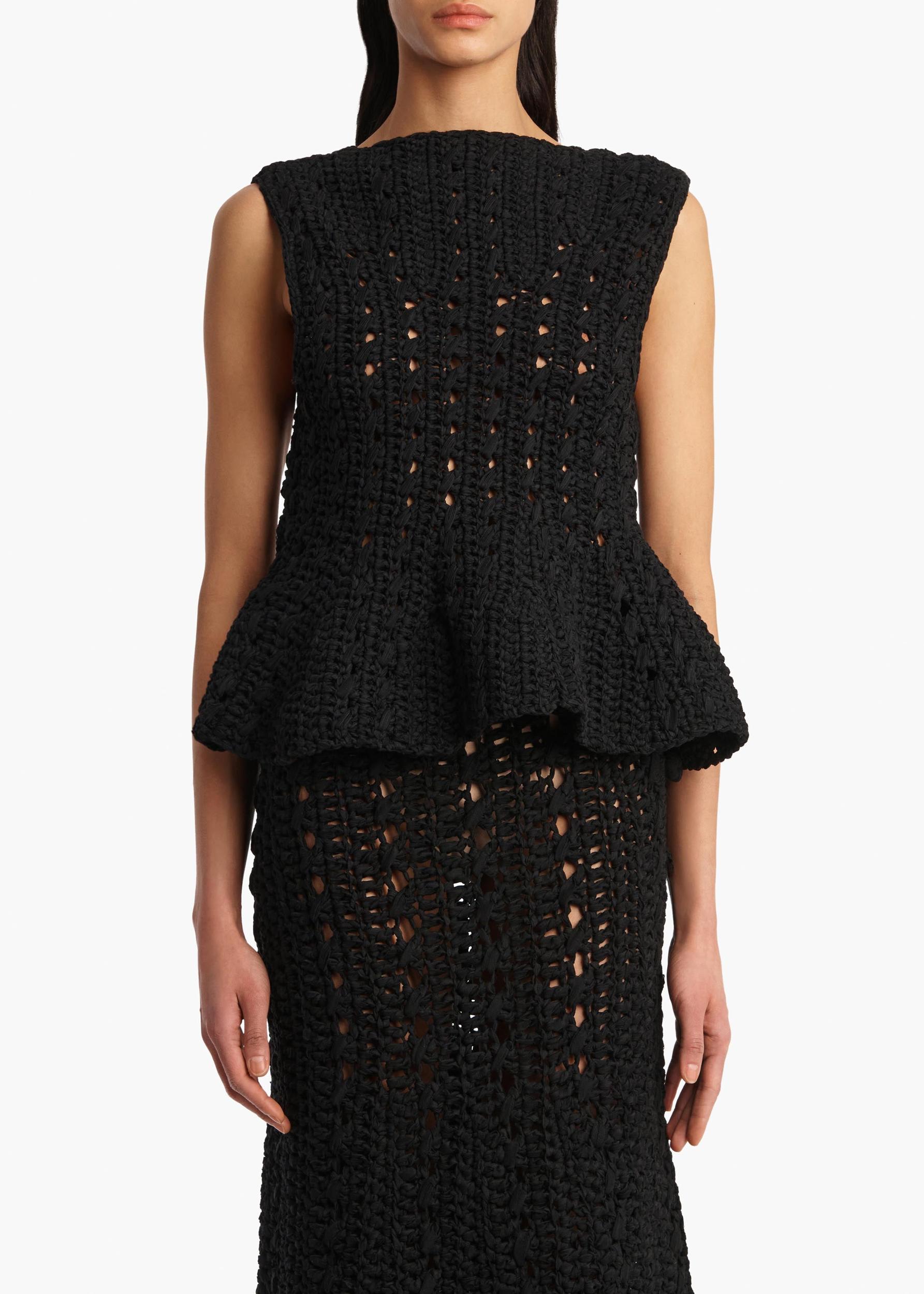 Yuka Top in Black Product Image