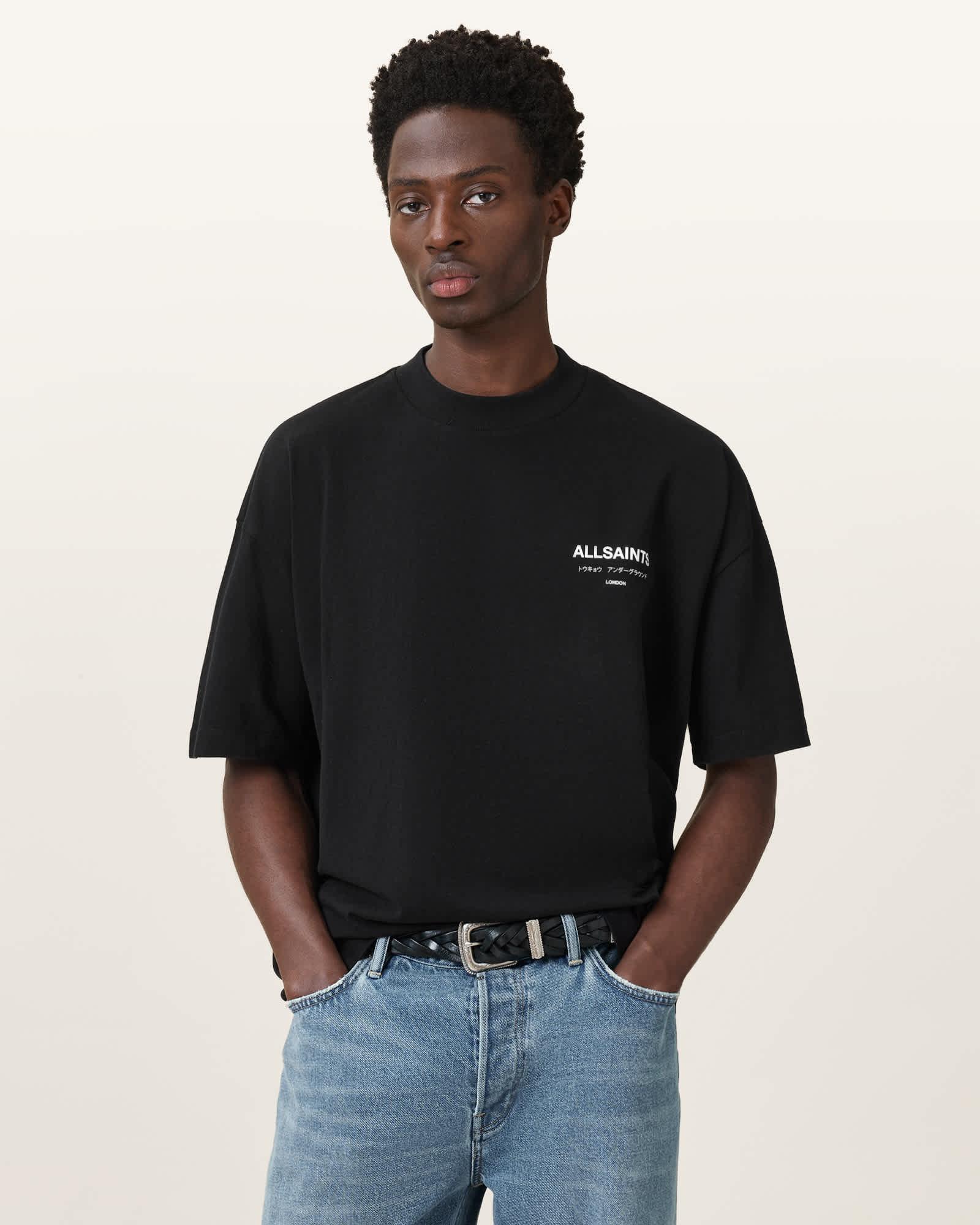 Underground Oversized Crew Neck T-Shirt Product Image