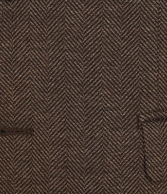 Hickey Freeman Classic Fit Herringbone Pattern Sport Coat Product Image