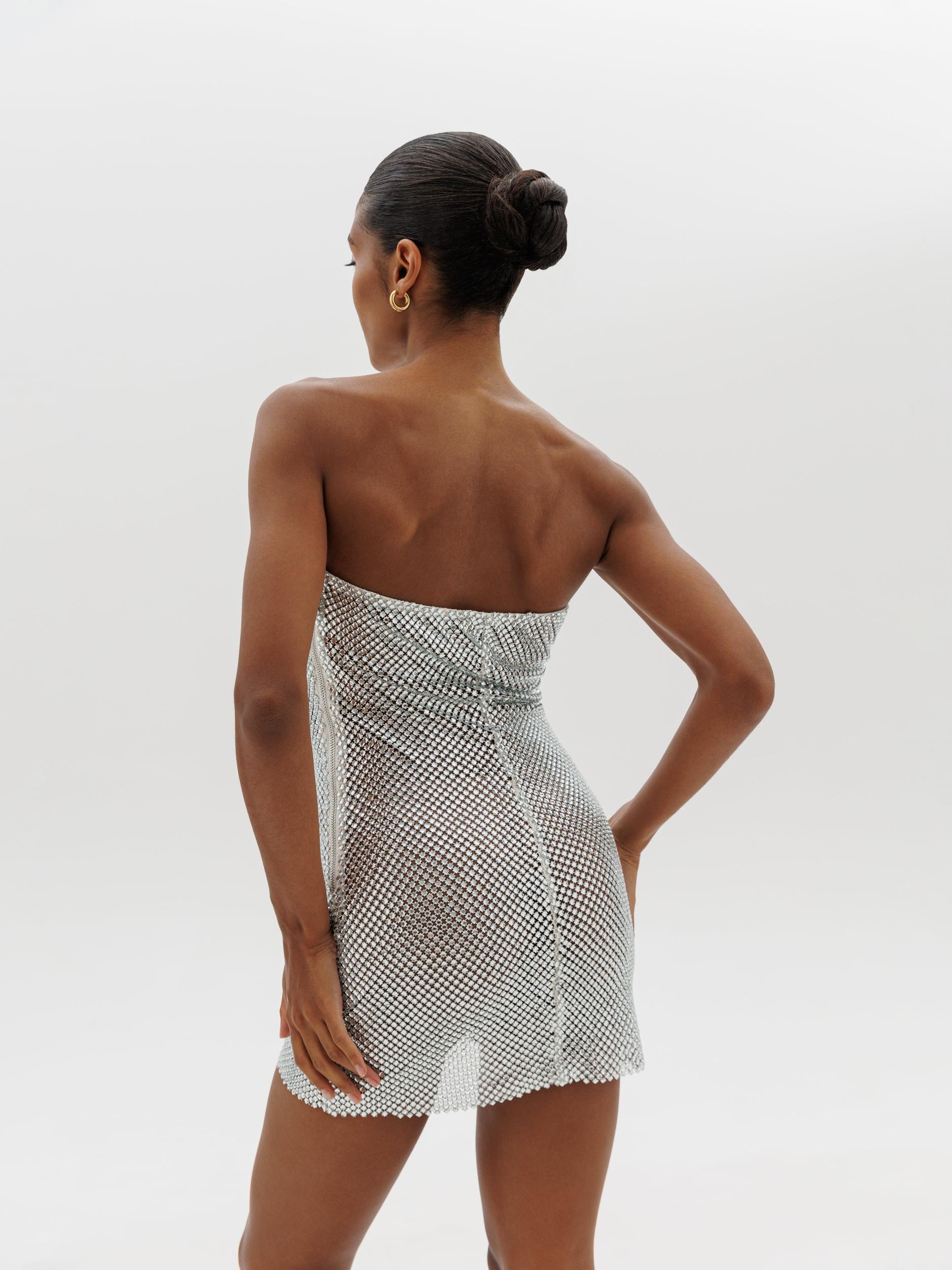 Starstruck dress in Silver Product Image
