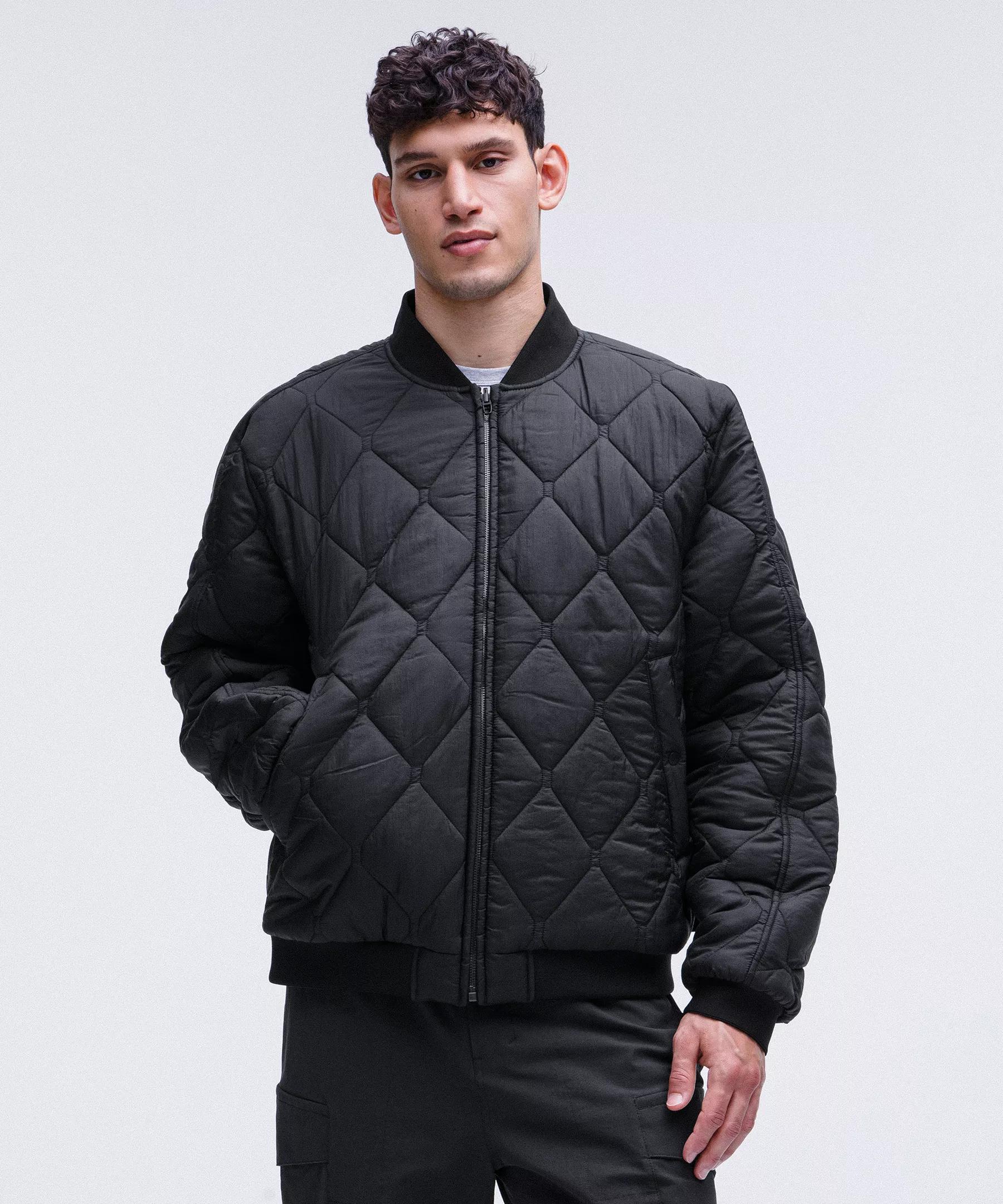Men's Reversible Insulated Bomber Jacket Product Image
