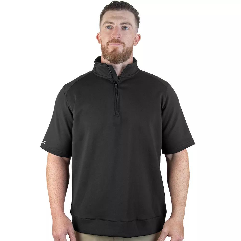 Men's Antigua Trophy 1/4-Zip Top, Size: XL, Black Product Image