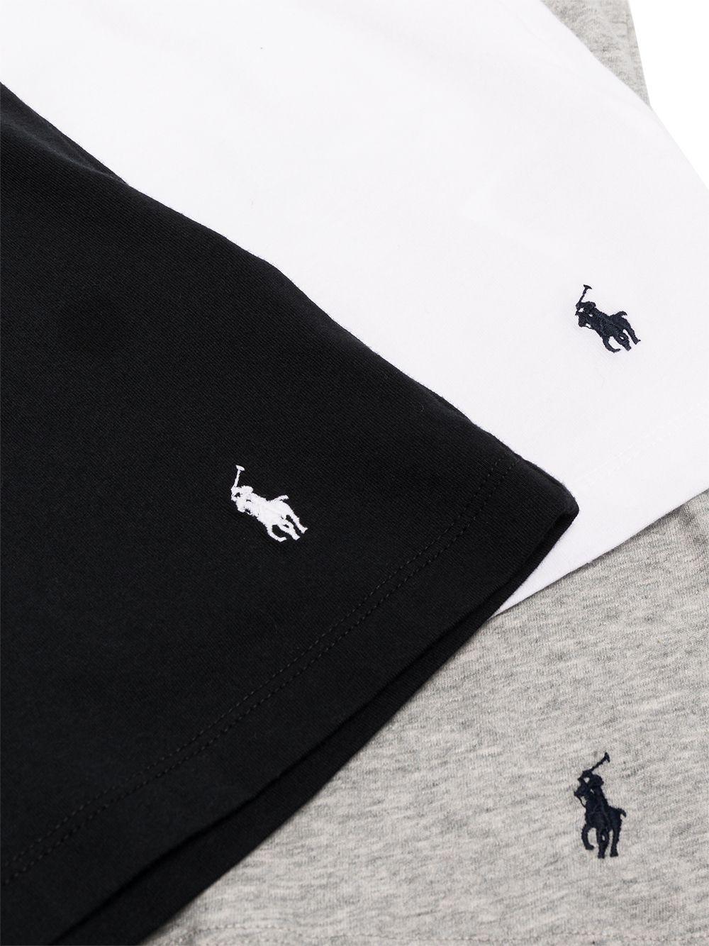 logo-embroidered three-pack T-shirt Product Image