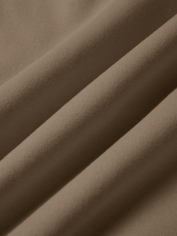 Solid Color Lapel Neck Oversized Hoodie Product Image