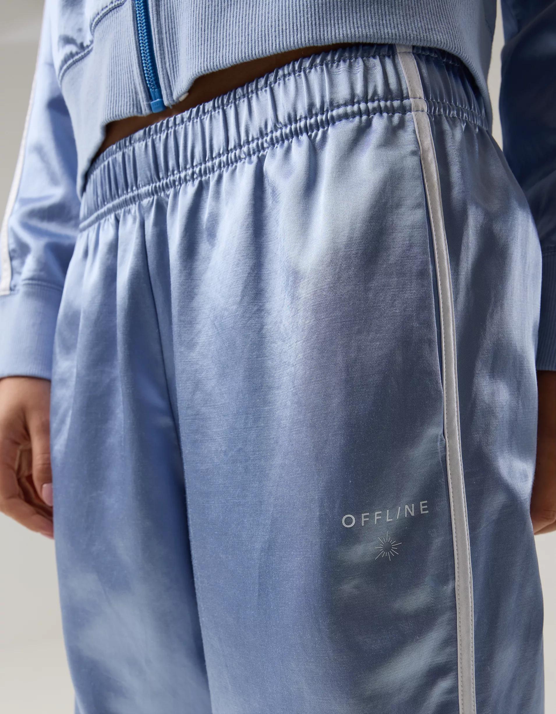 OFFLINE By Aerie You're A Winner Satin Trouser Product Image