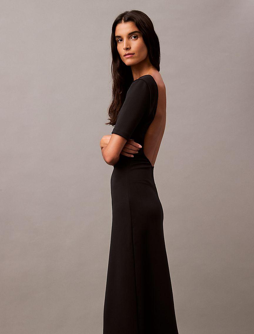 Backless Jersey Dress Product Image