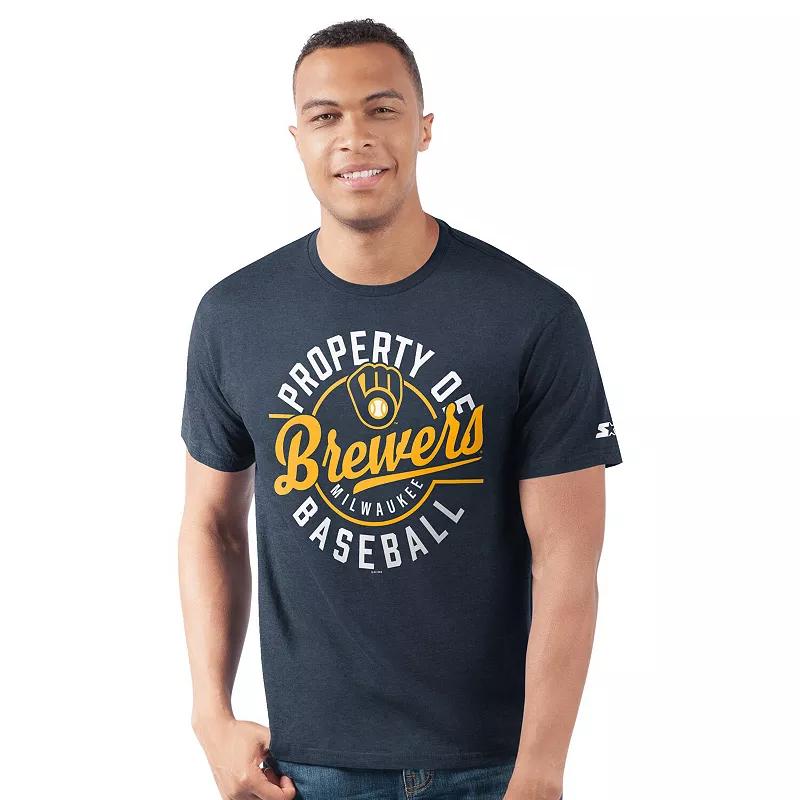 Men's Starter Green Athletics Prime Time Property Of T-Shirt,  Product Image