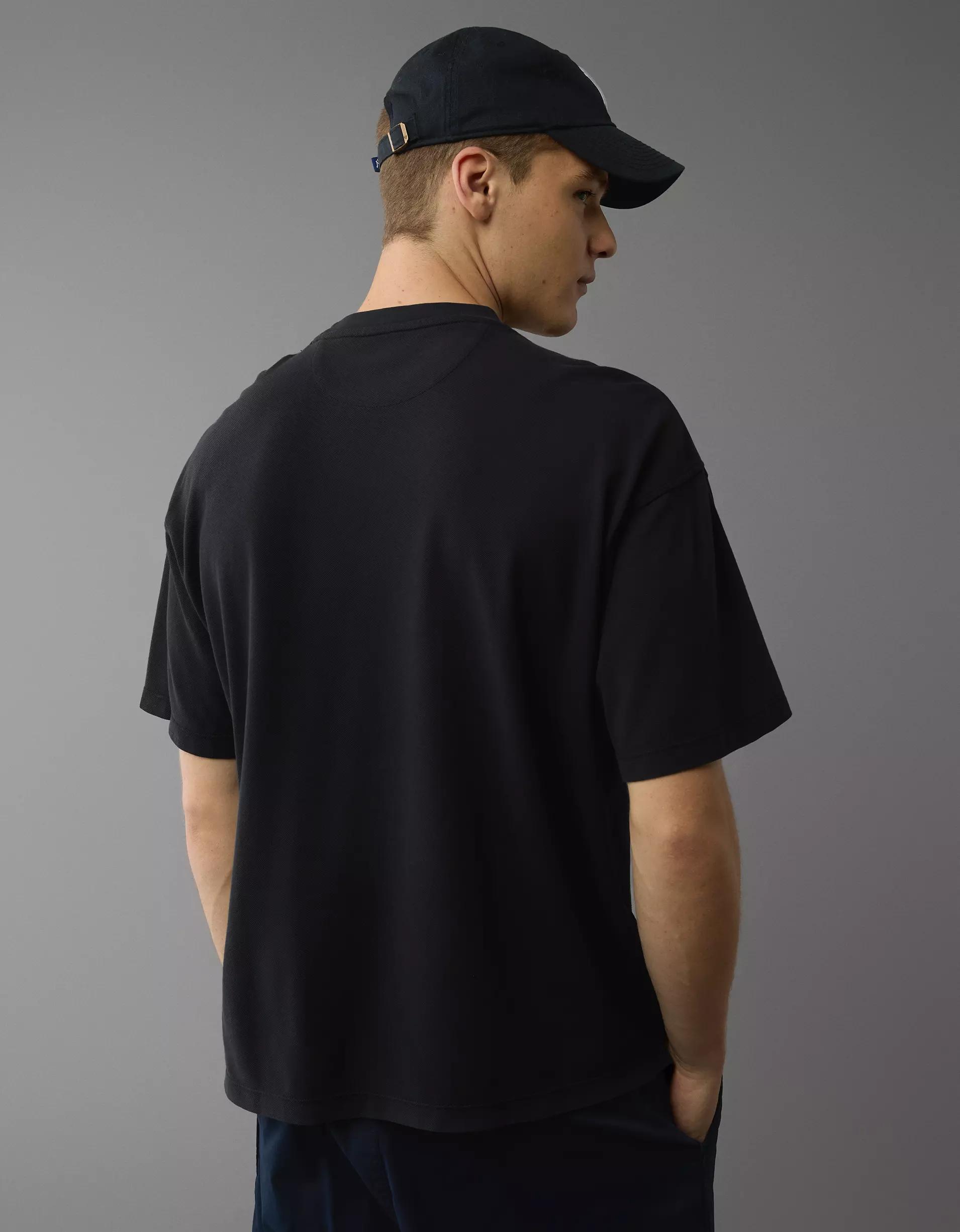 AE Boxy Pique T-Shirt Product Image