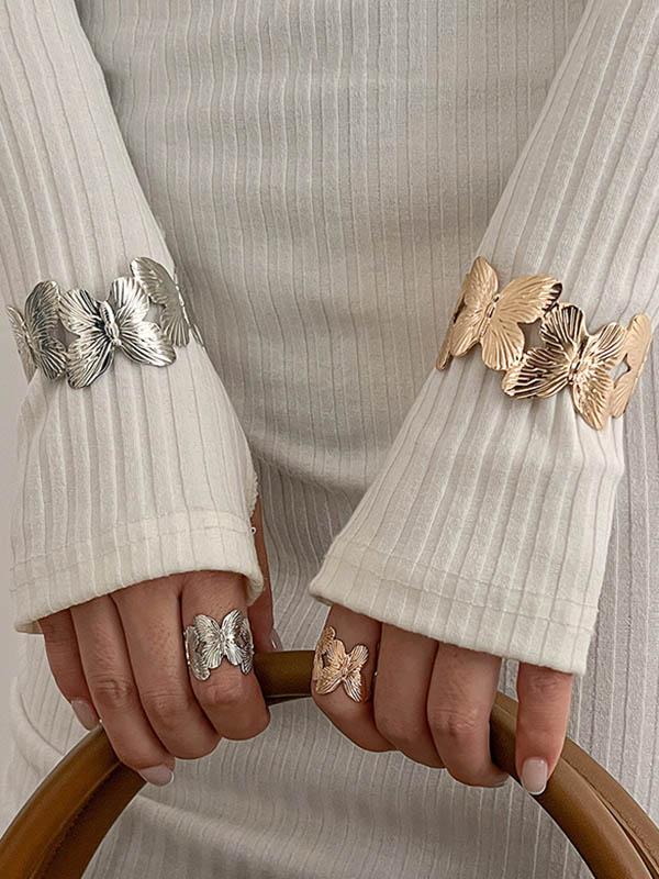 Flower Shape Geometric Bracelet Accessories Rings Accessories Product Image