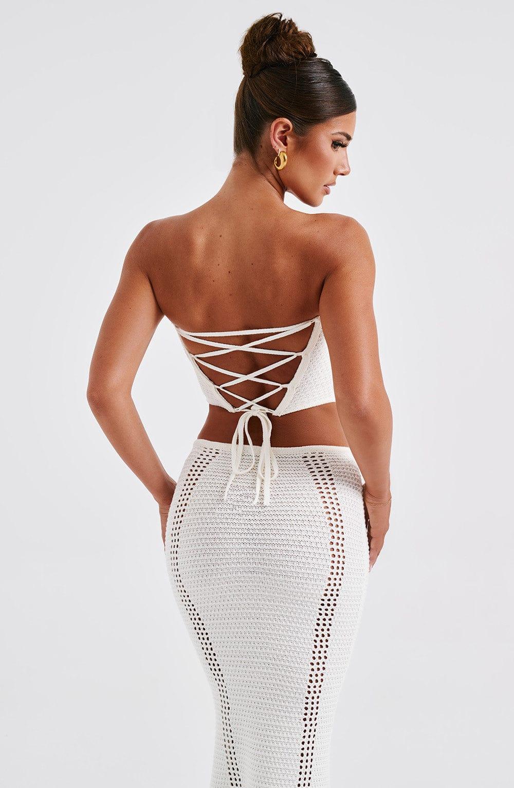 Carly Corset - White Product Image